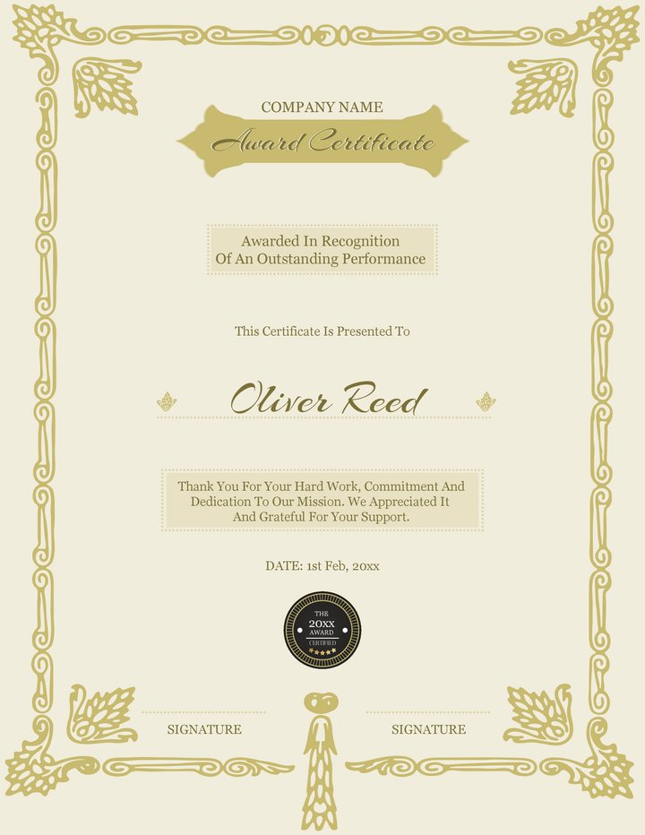 Certificate Of Exceptional Service Template Landscape WordLayouts certificate-of-exceptional-service-template-landscape-wordlayouts