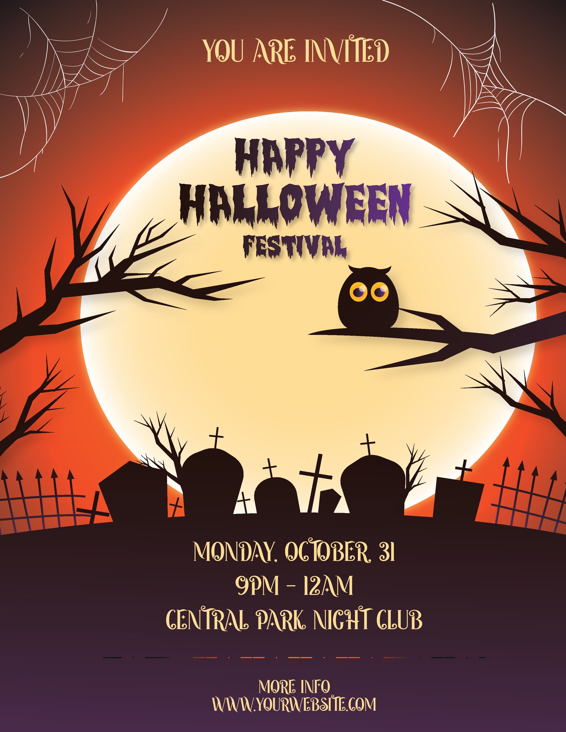 Free Halloween Flyers (Printable) - Word, GSlides, Adobe - WordLayouts free-halloween-flyers-printable-word-gslides-adobe-wordlayouts