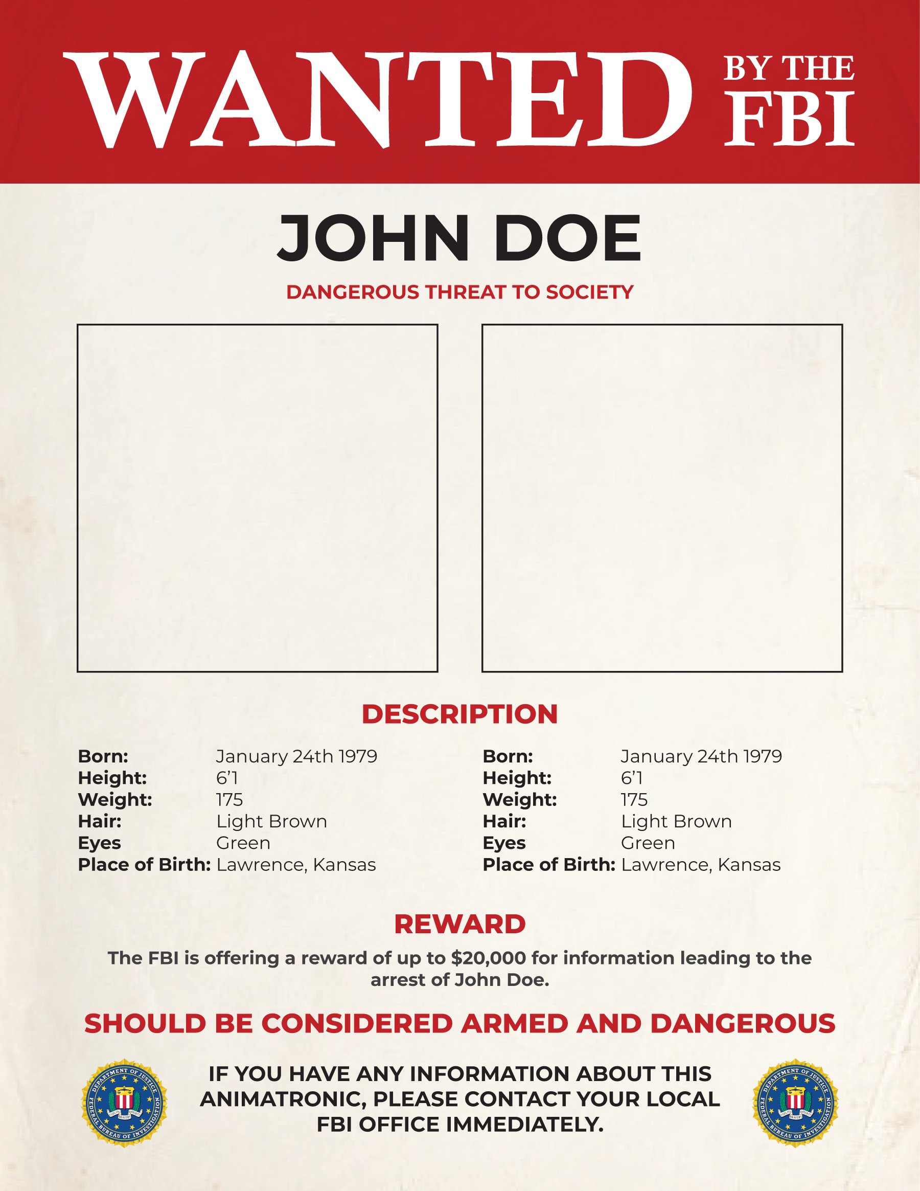 Red Alert FBI Wanted Poster WordLayouts Red Alert FBI Wanted Poster WordLayouts