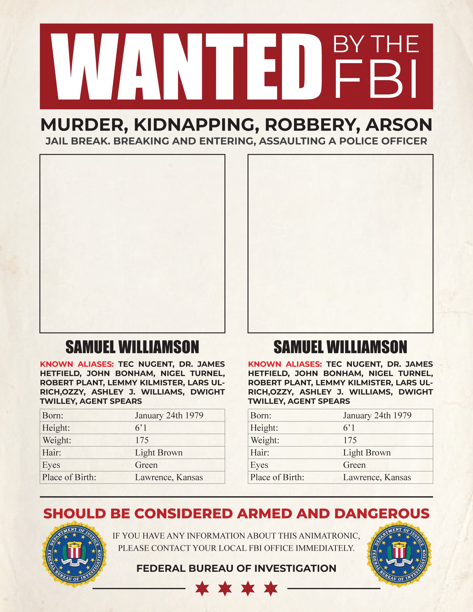 Free Wanted Poster Templates (GDocs, Adobe, Word) WordLayouts Free Wanted Poster Templates (GDocs, Adobe, Word) WordLayouts