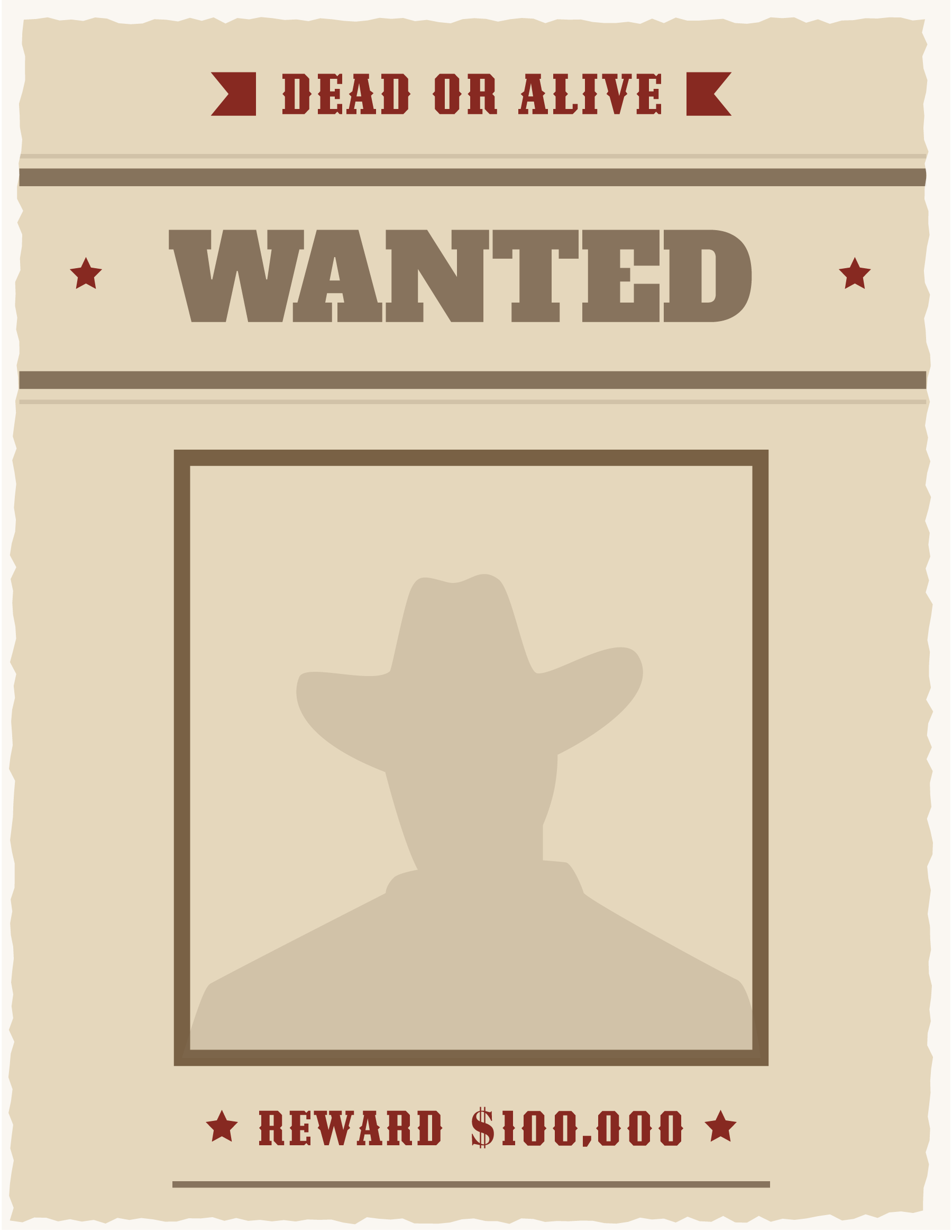 Free Wanted Poster Templates (GDocs, Adobe, Word) - WordLayouts