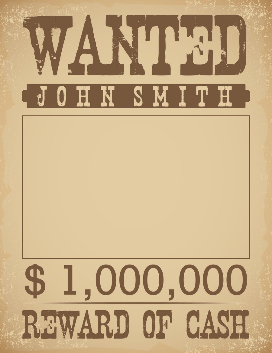 Free Wanted Poster Templates (GDocs, Adobe, Word) - WordLayouts