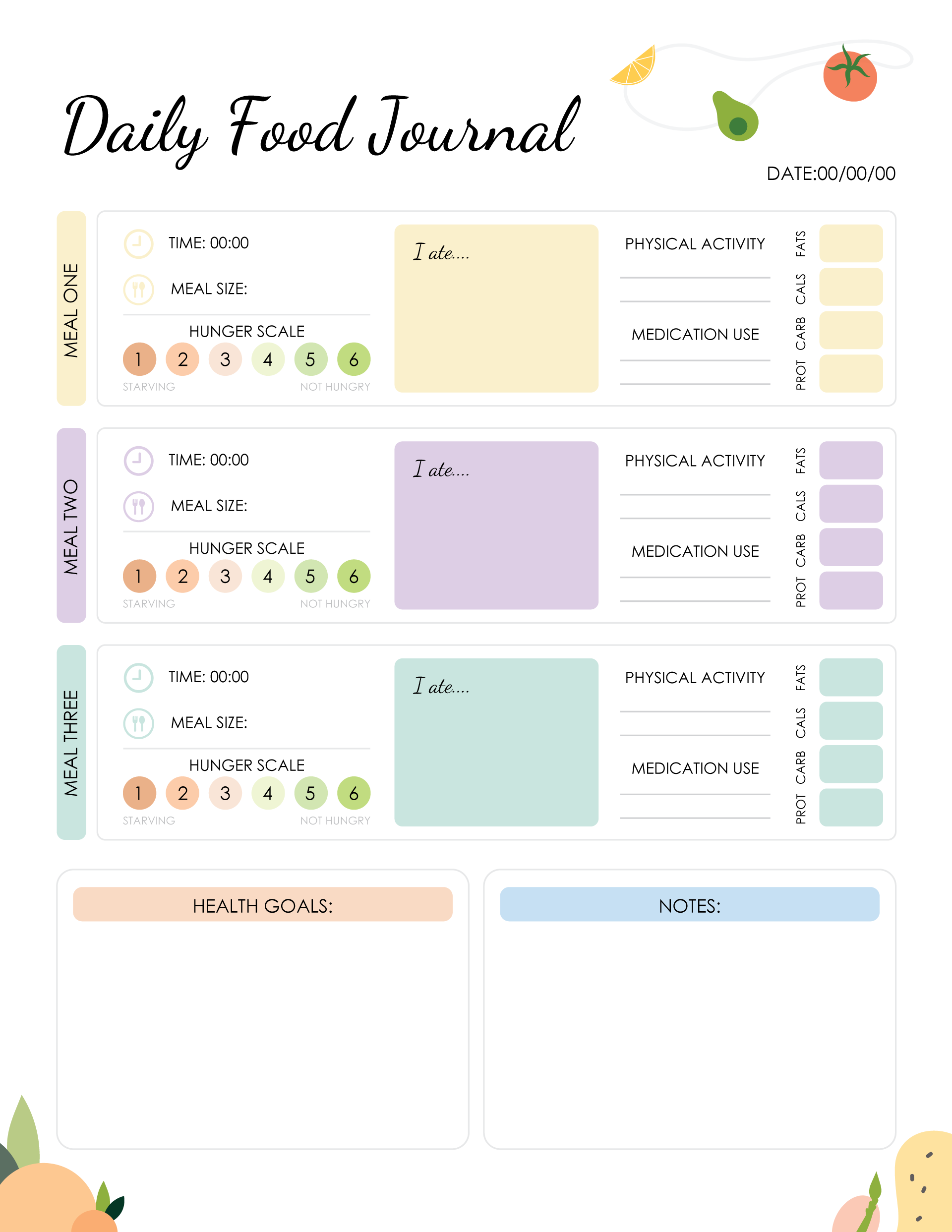 Free Food Diary Templates (Daily, Weekly Logs) - WordLayouts free-food-diary-templates-daily-weekly-logs-wordlayouts