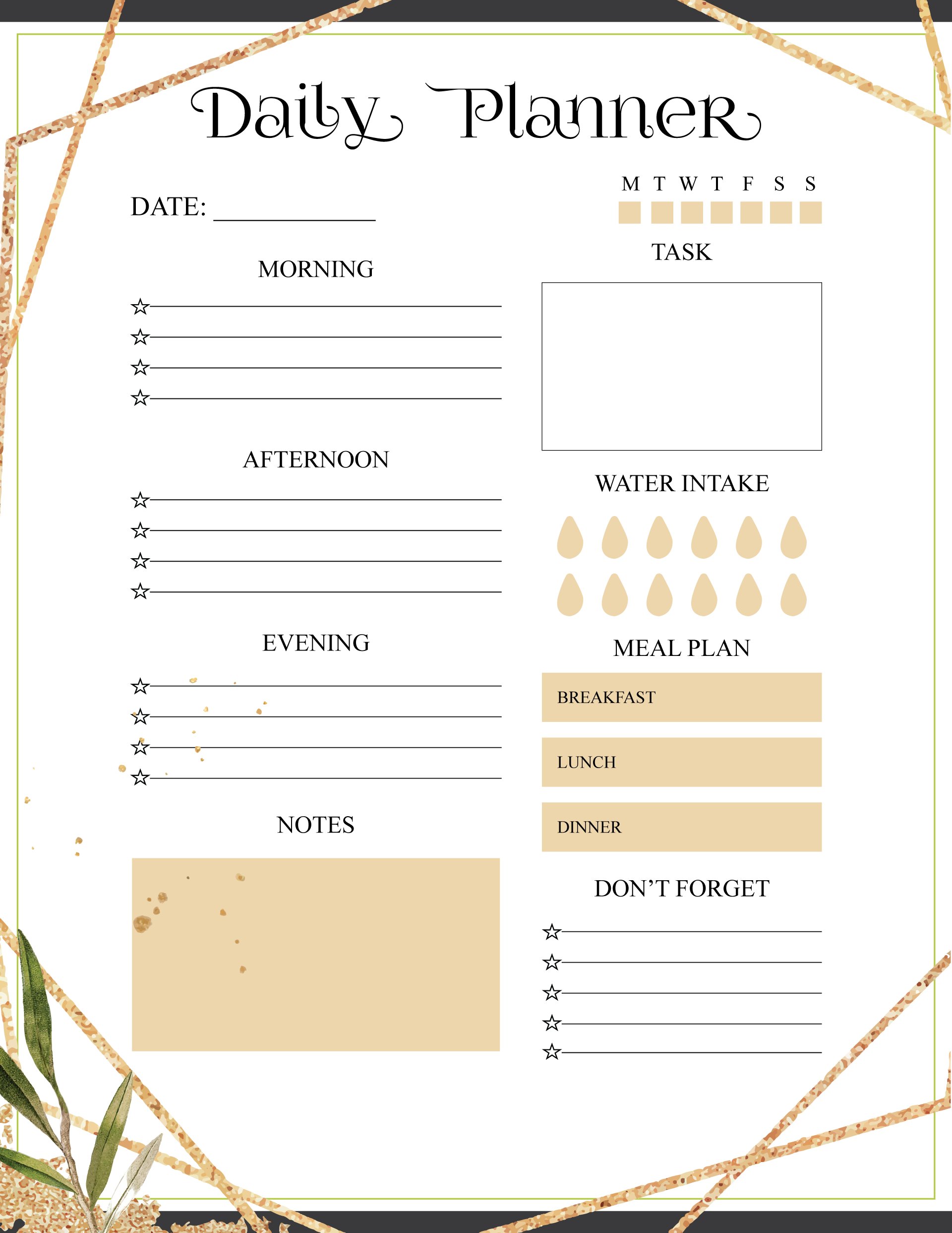 Morning To Night Day Planner Template morning-to-night-day-planner-template
