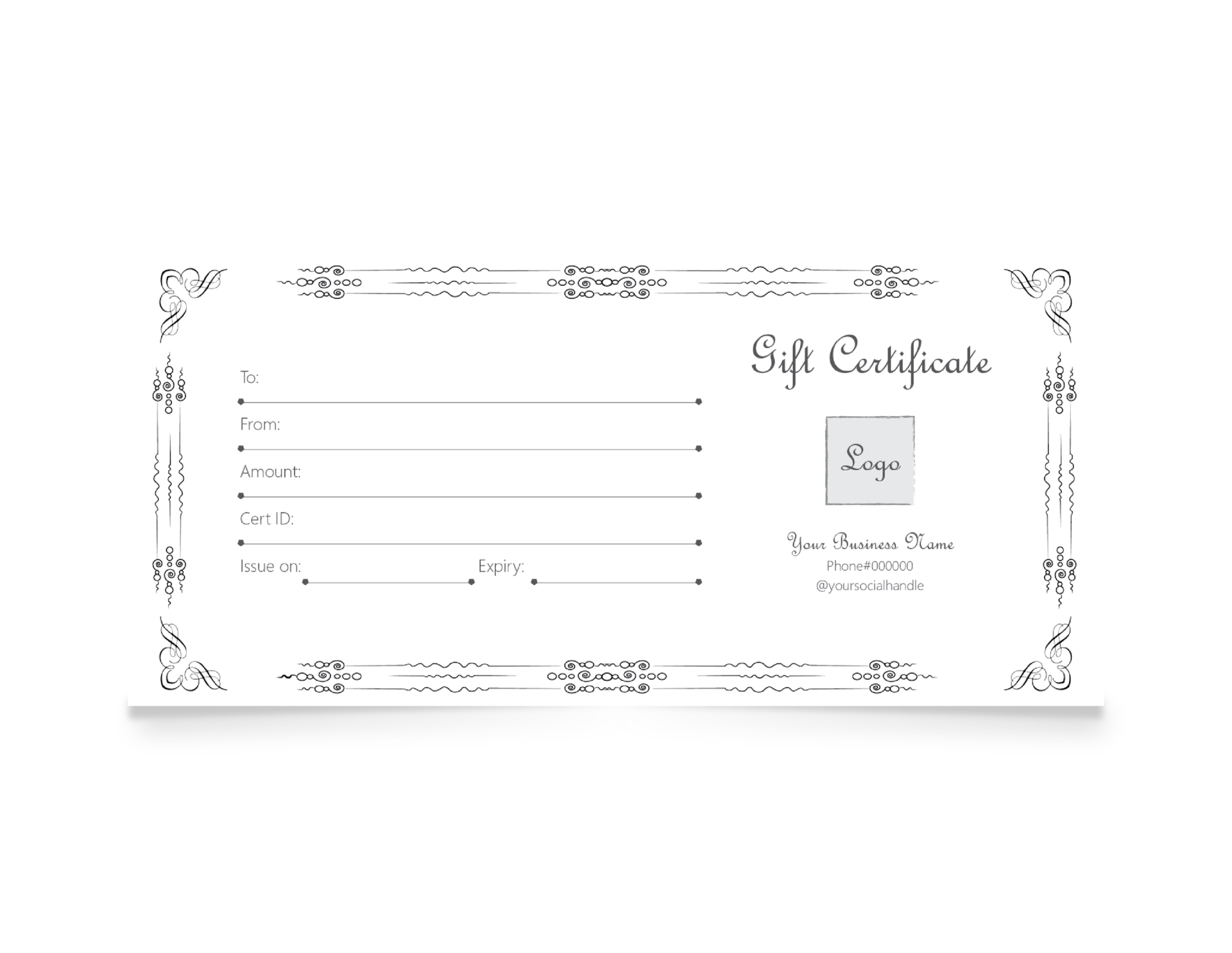 Free Gift Certificate Templates (Edit Online & Print) - WordLayouts free-gift-certificate-templates-edit-online-print-wordlayouts