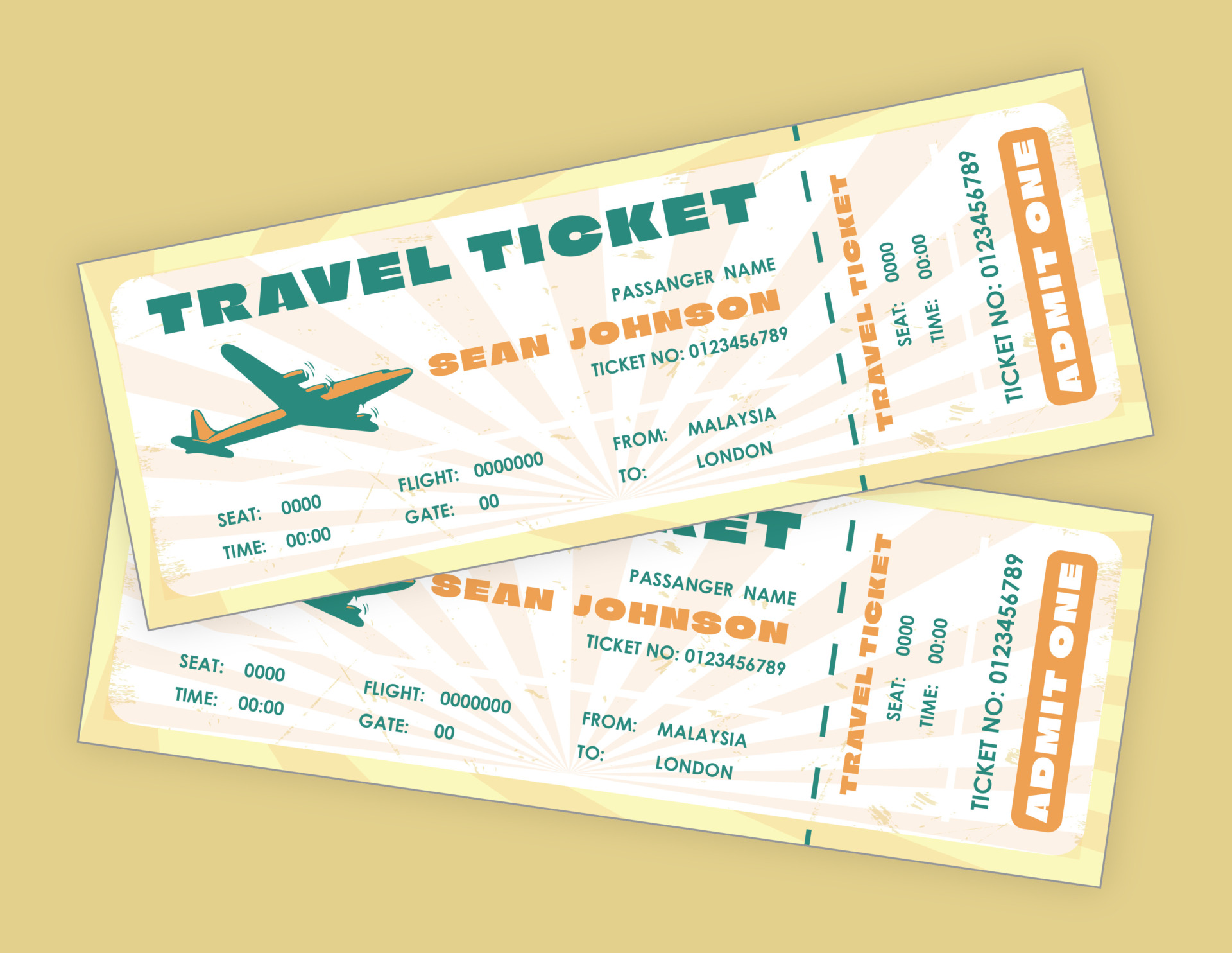 Free Printable Ticket Templates for Any Event - WordLayouts free-printable-ticket-templates-for-any-event-wordlayouts