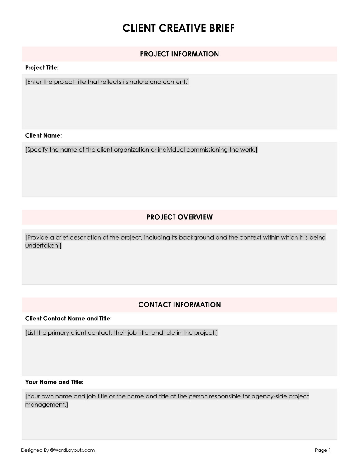 7 Powerful Personal Statement Templates - WordLayouts