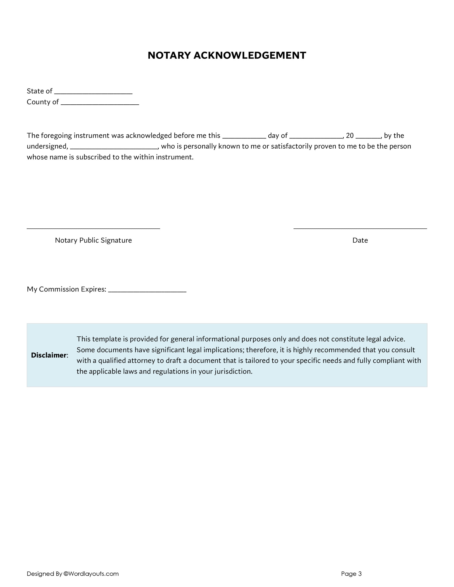 Free Gift Affidavit Templates - Editable - Google Sheets - Page 03