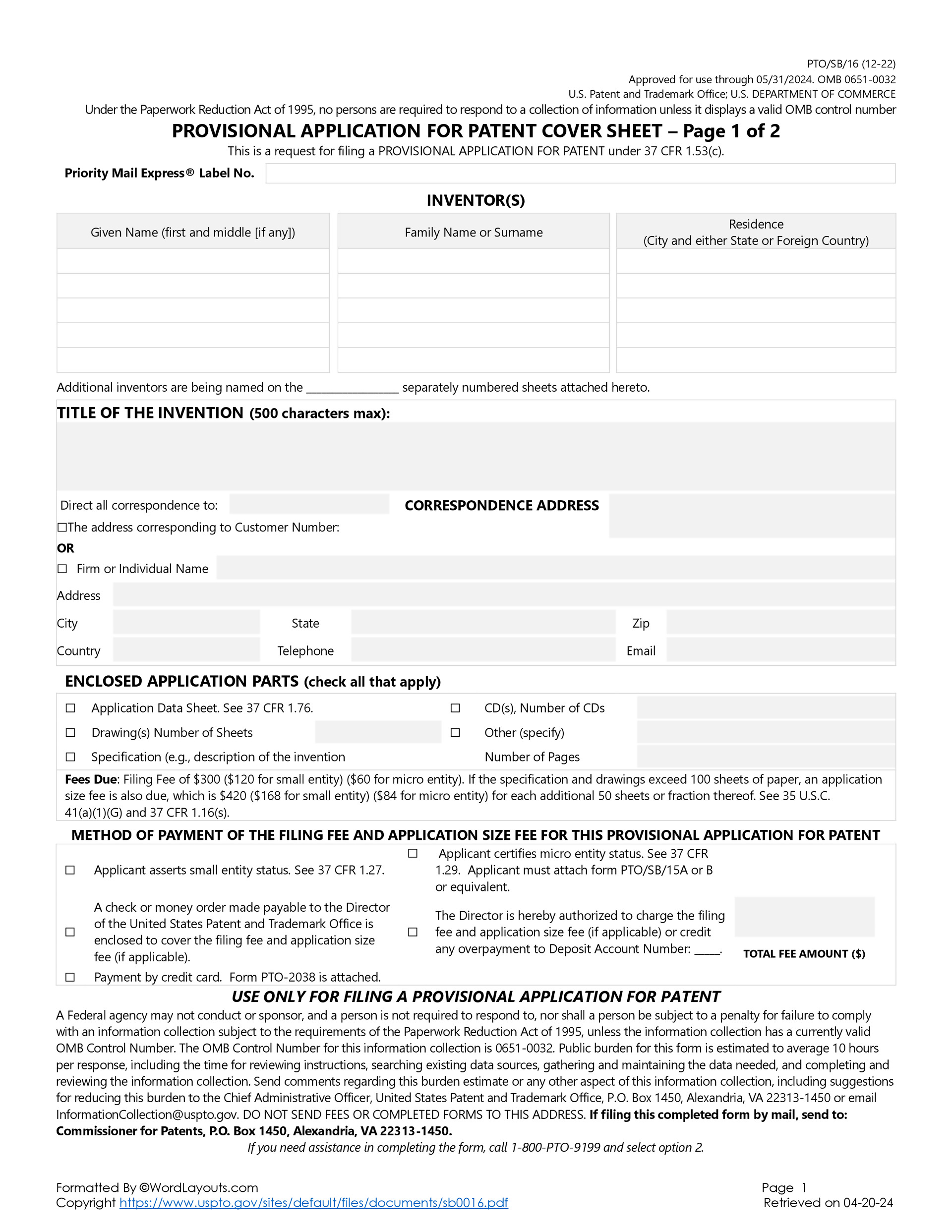 Patent Document Example How To File A Design Patent Application In 10