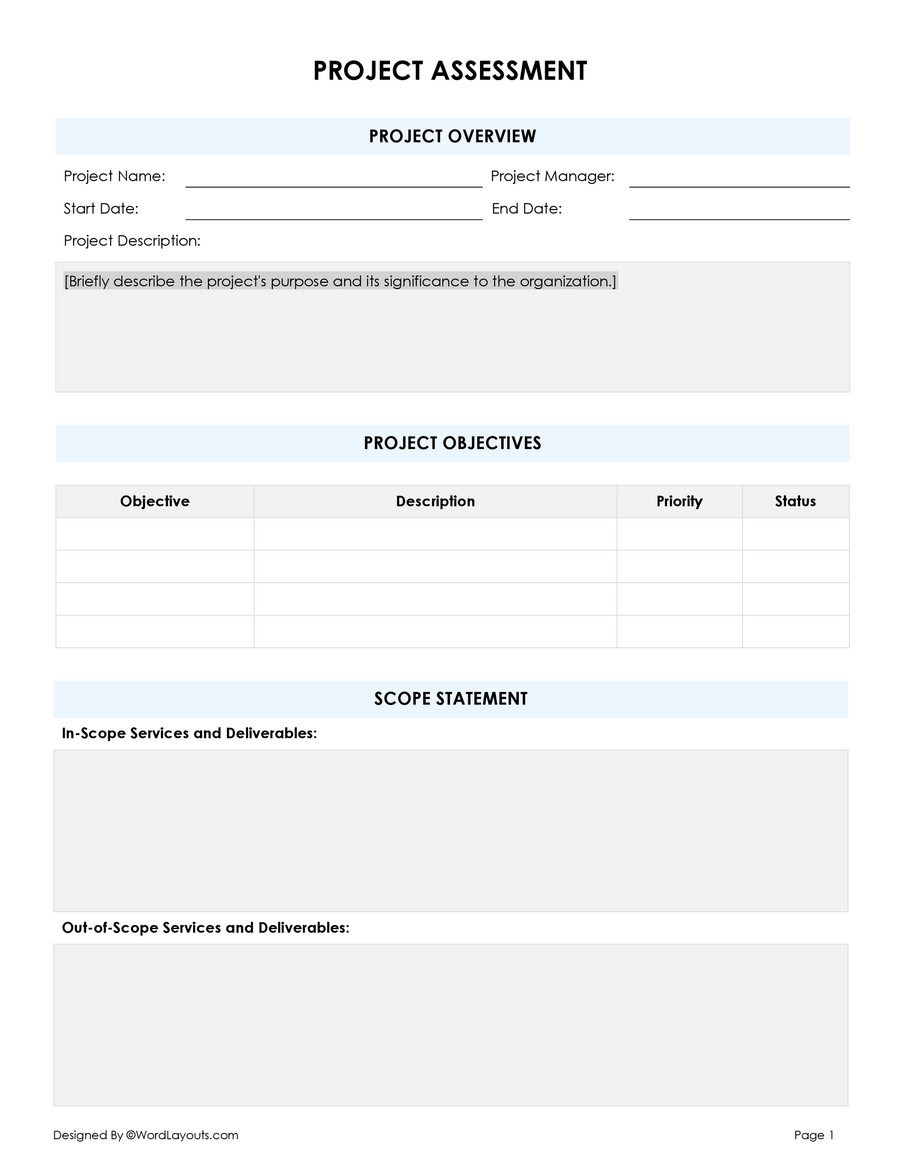 7 Powerful Personal Statement Templates - WordLayouts
