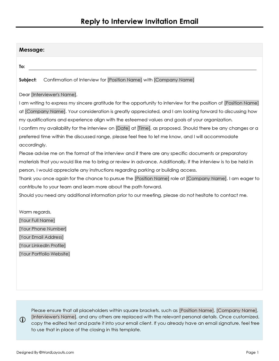How To Respond To A Job Interview Email Free Templates how-to-respond-to-a-job-interview-email-free-templates