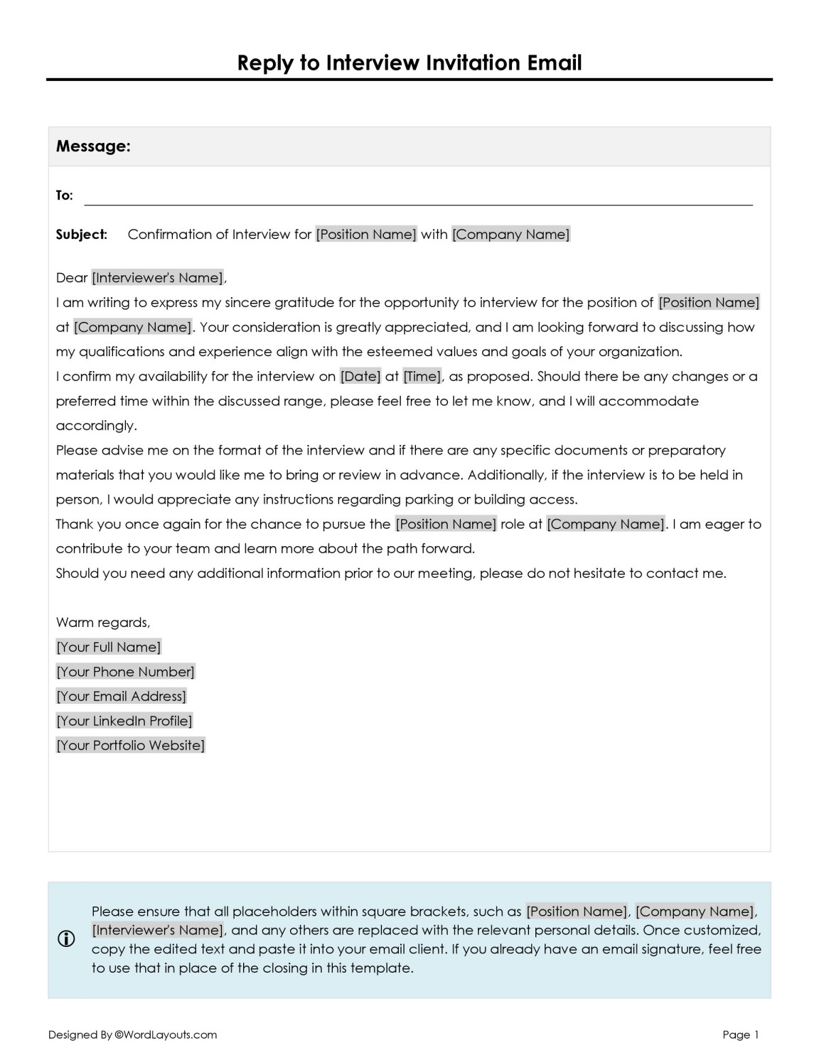 How to Respond to a Job Interview Email (Free Templates)