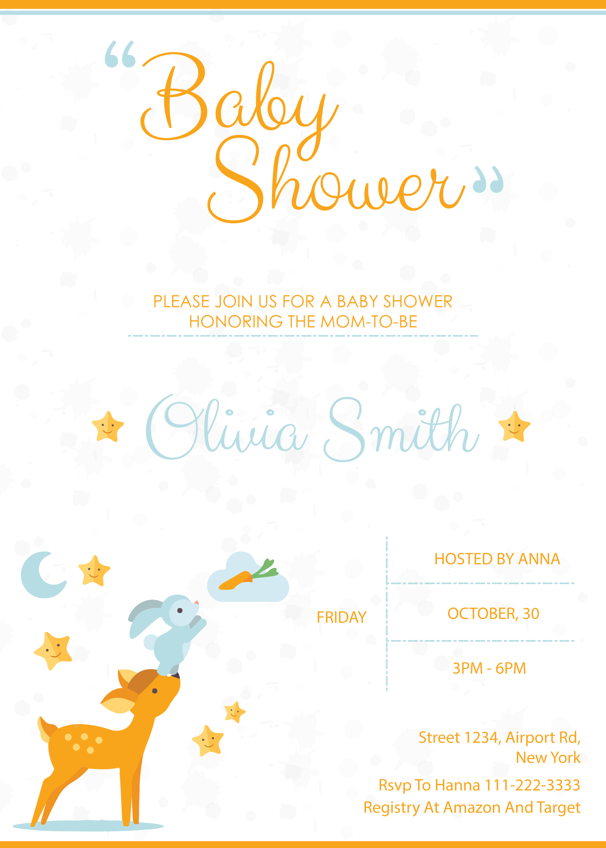 Free Baby Shower Templates Word Free Baby Shower Invitation Templates,