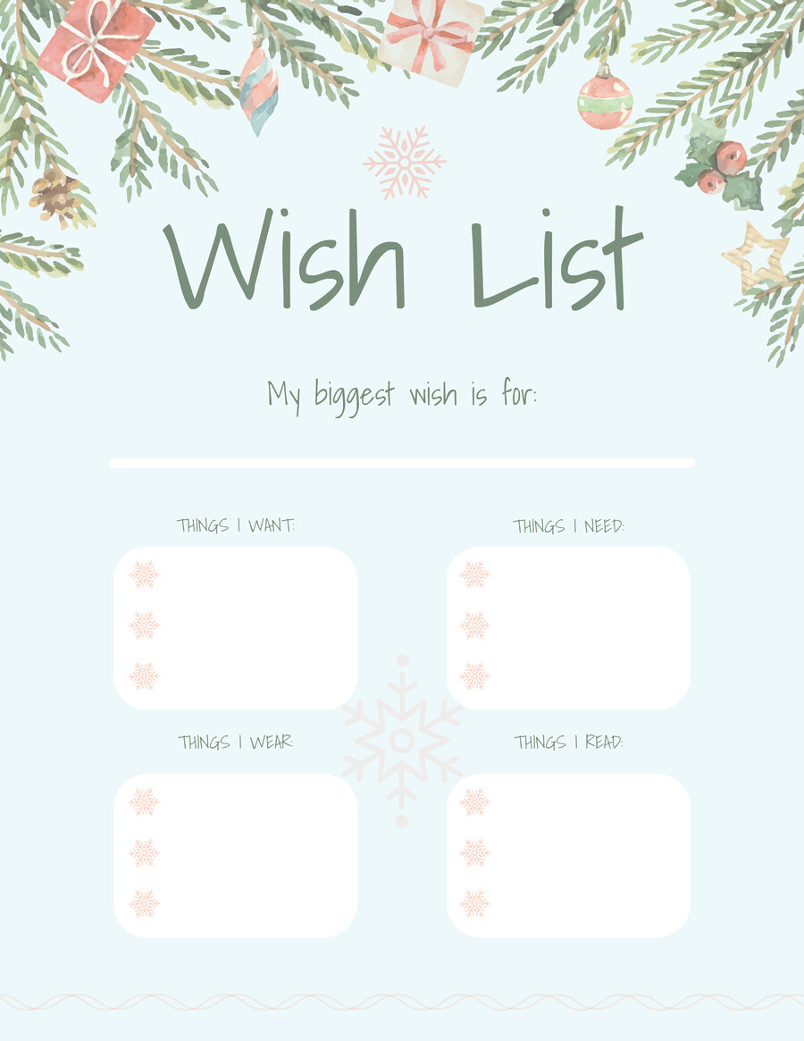 Beautiful Christmas Wish List Template WordLayouts beautiful-christmas-wish-list-template-wordlayouts