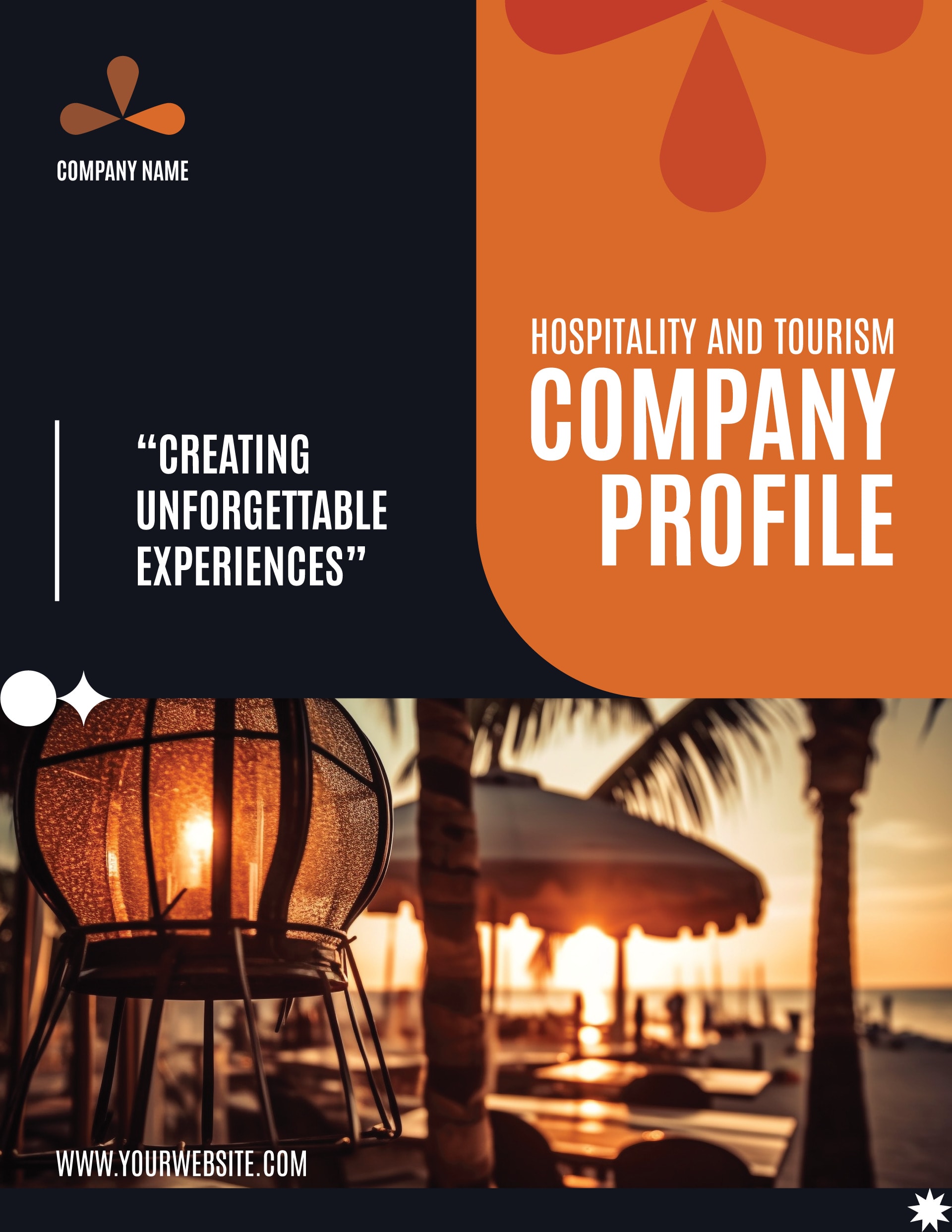 Comprehensive University Profile Template WordLayouts
