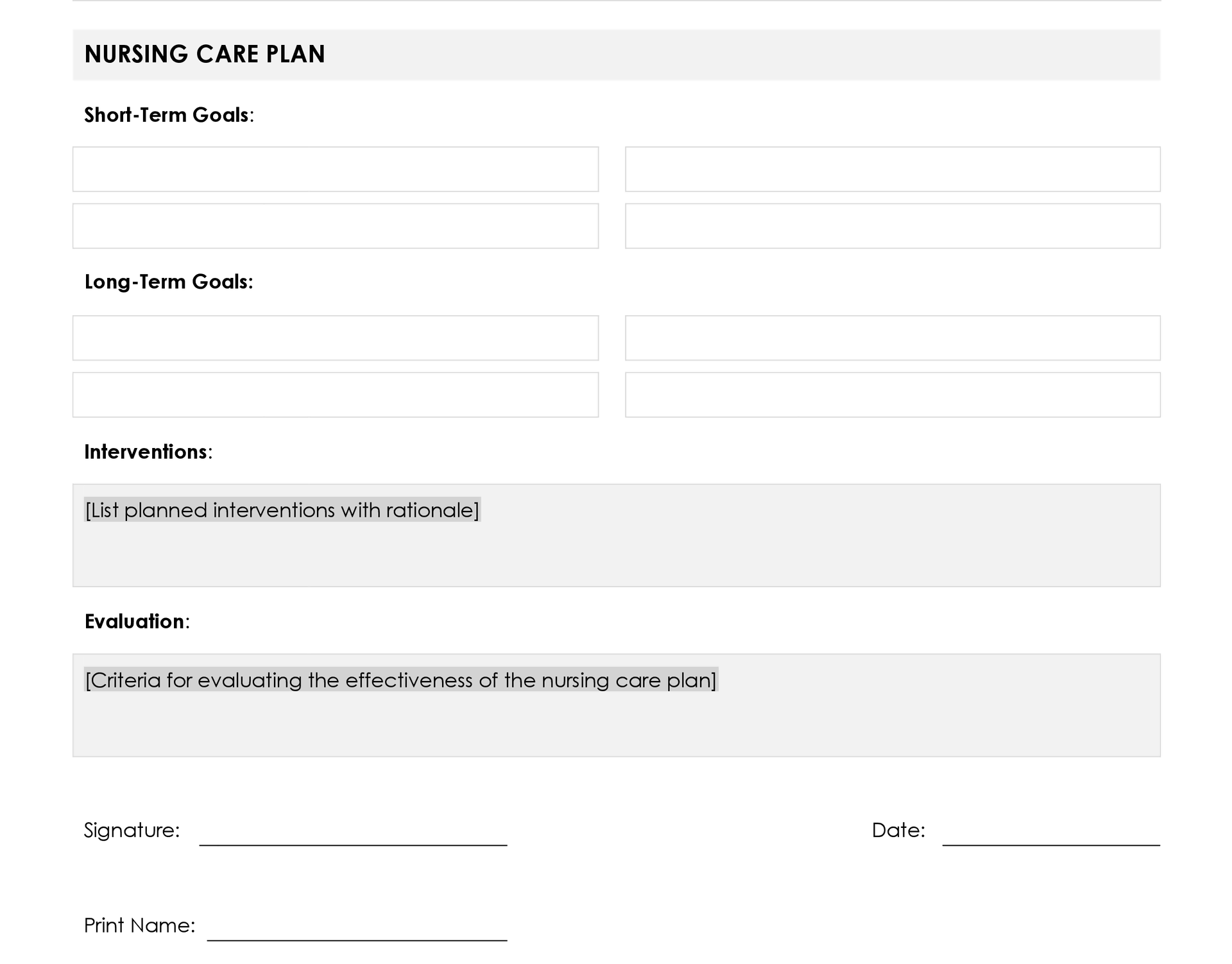 free-nursing-assessment-form-template-wordlayouts for Free Printable Skin Assessment Forms Free Nursing Assessment Form Template - WordLayouts for Free Printable Skin Assessment Forms