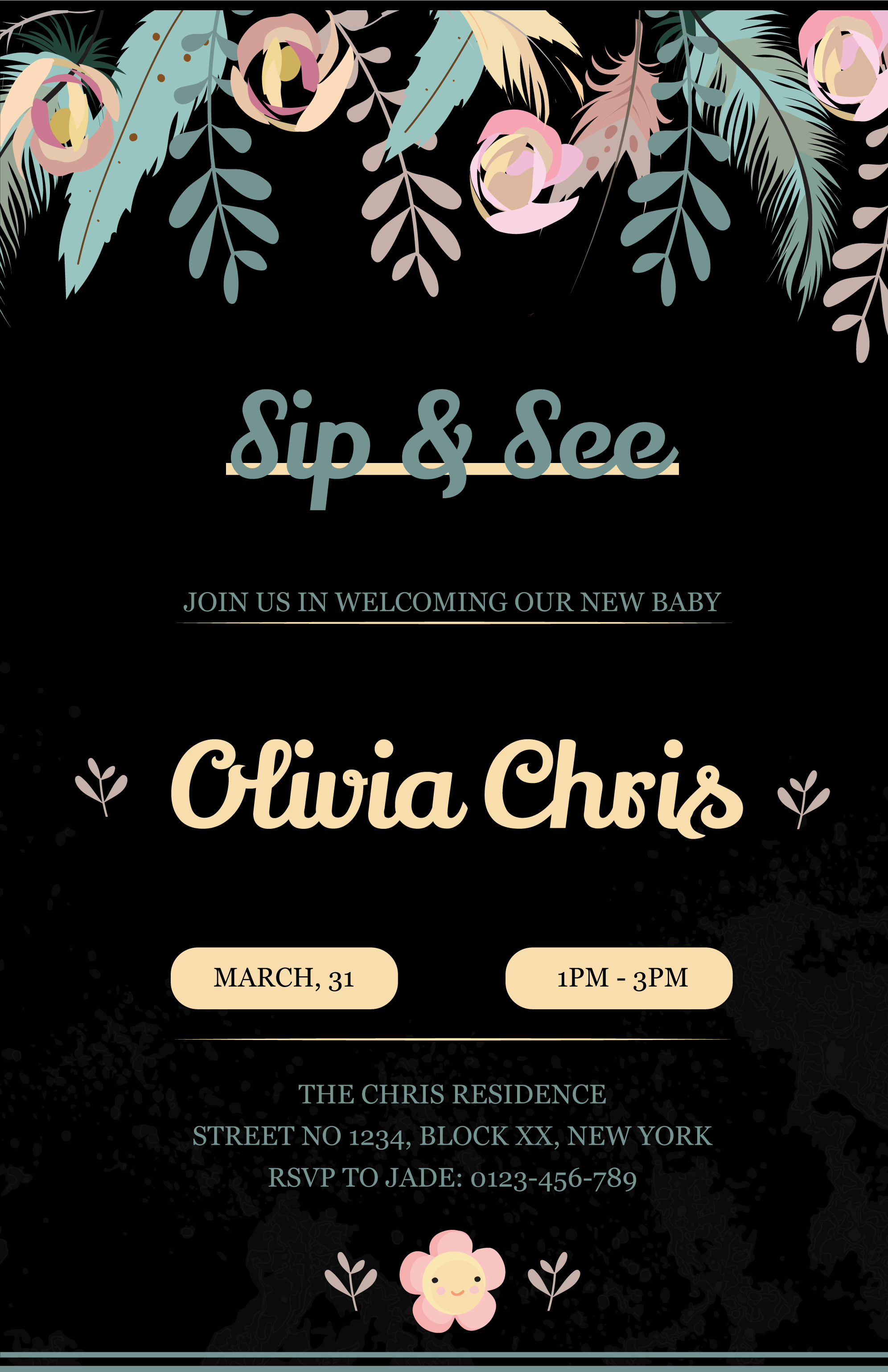 Free Sip and See Invitation Templates - WordLayouts free-sip-and-see-invitation-templates-wordlayouts