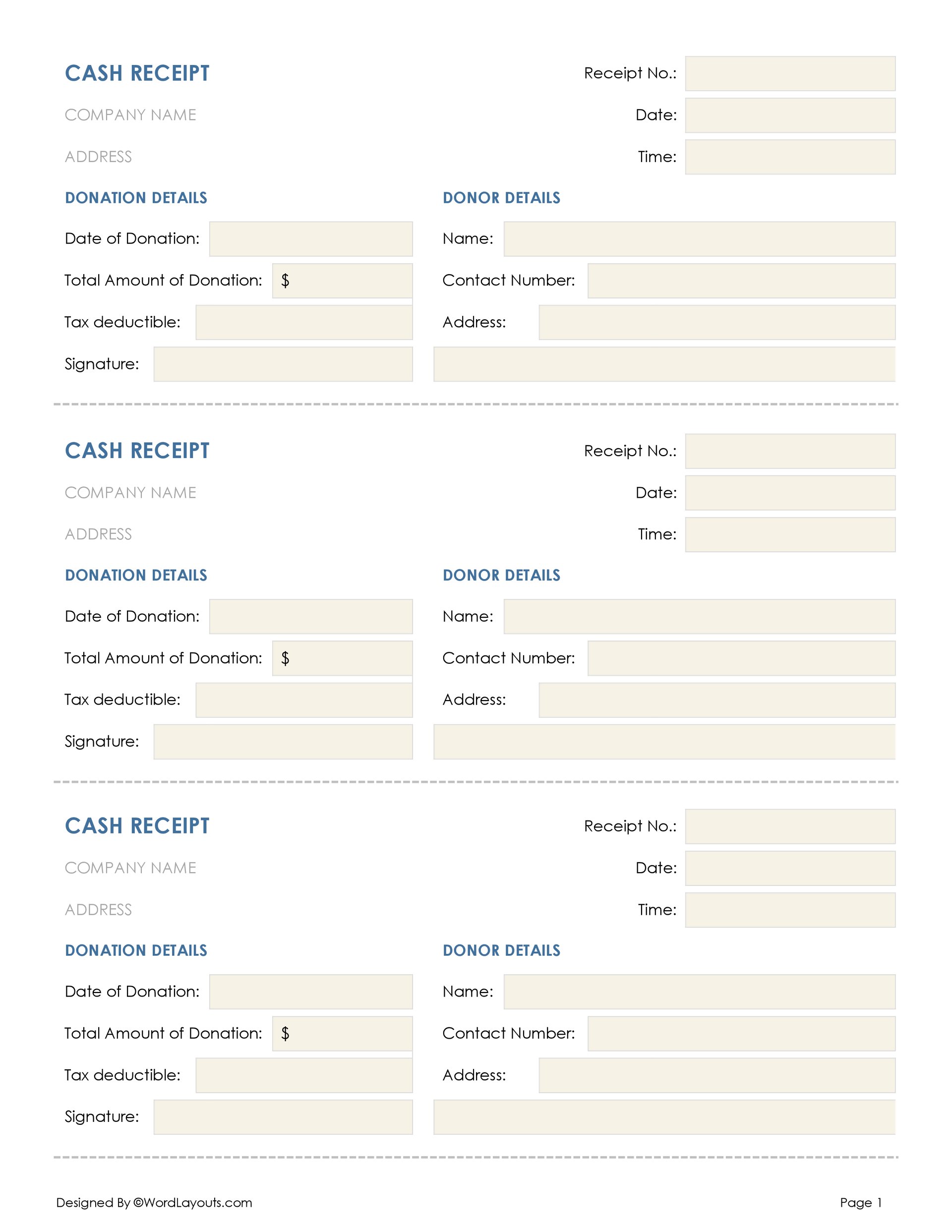 Free Cash Donation Receipt Template (Edit & Print) free-cash-donation-receipt-template-edit-print
