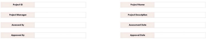 Construction Risk Assessment Template for Excel - WordLayouts