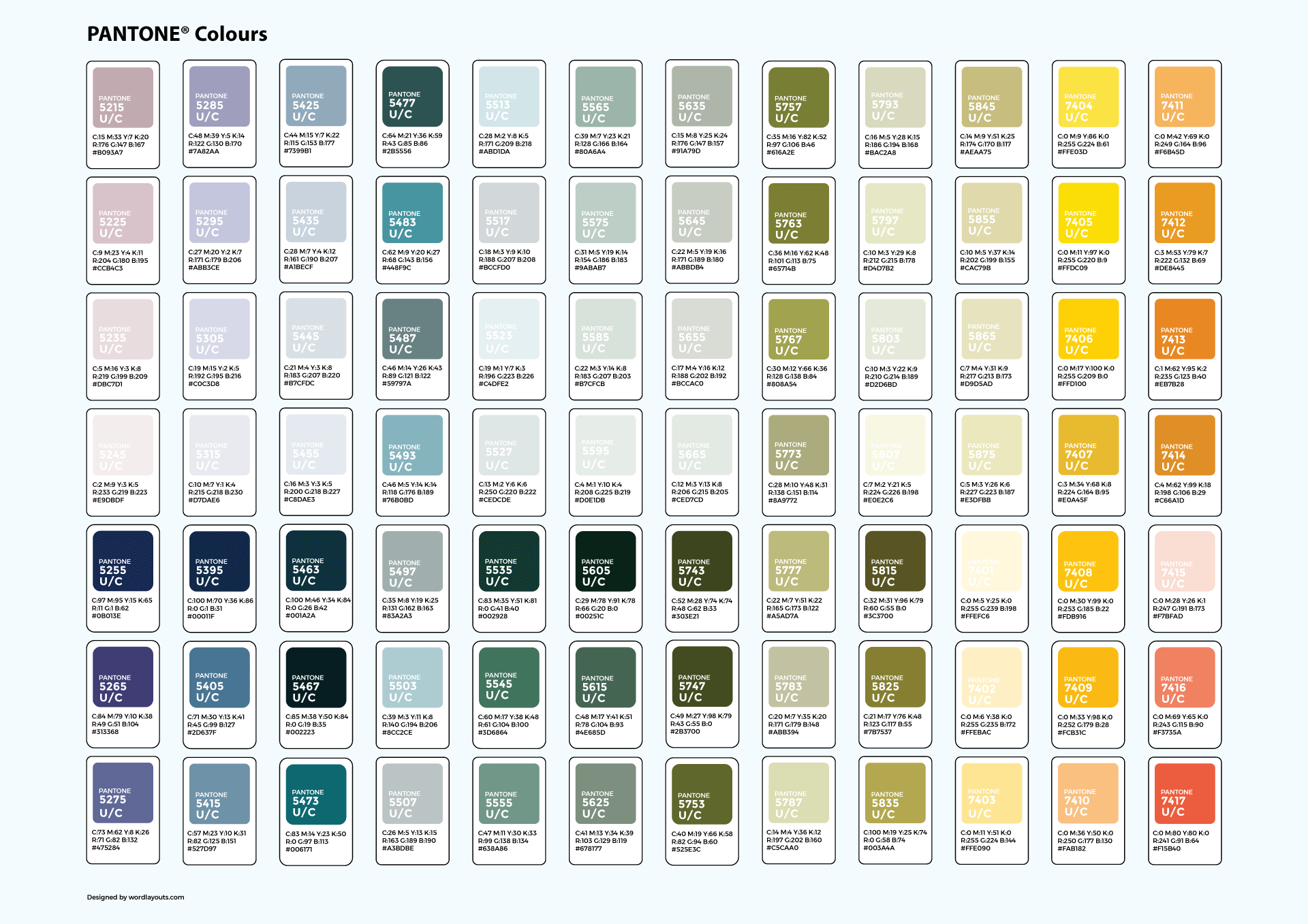 Google Colors Hex Rgb Cmyk Pantone Color Codes U