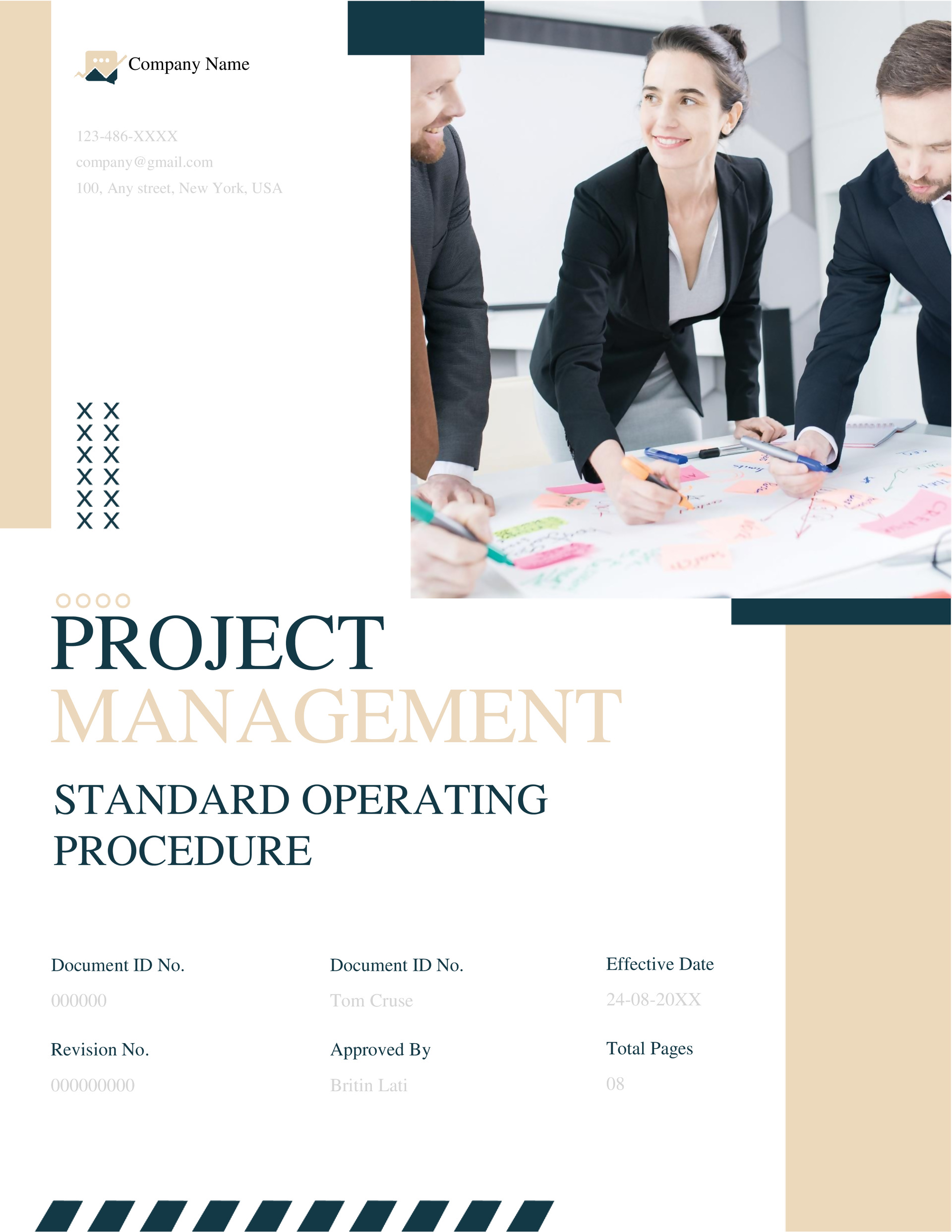 Free Manufacturing SOP Template - Word, GDocs - WordLayouts