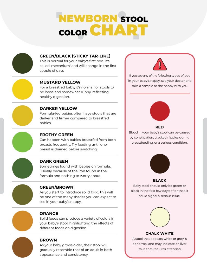 Printable Stool Color Health Chart for All Ages - WordLayouts
