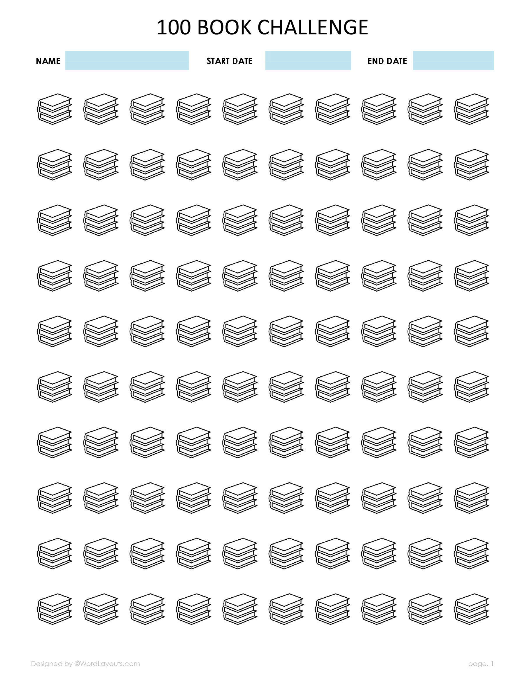 100 Book Challenge Reading Log Template - WordLayouts 100-book-challenge-reading-log-template-wordlayouts