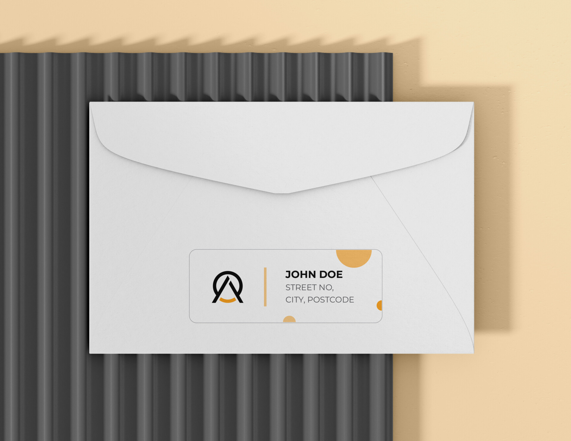 Envelop Label Template - WordLayouts