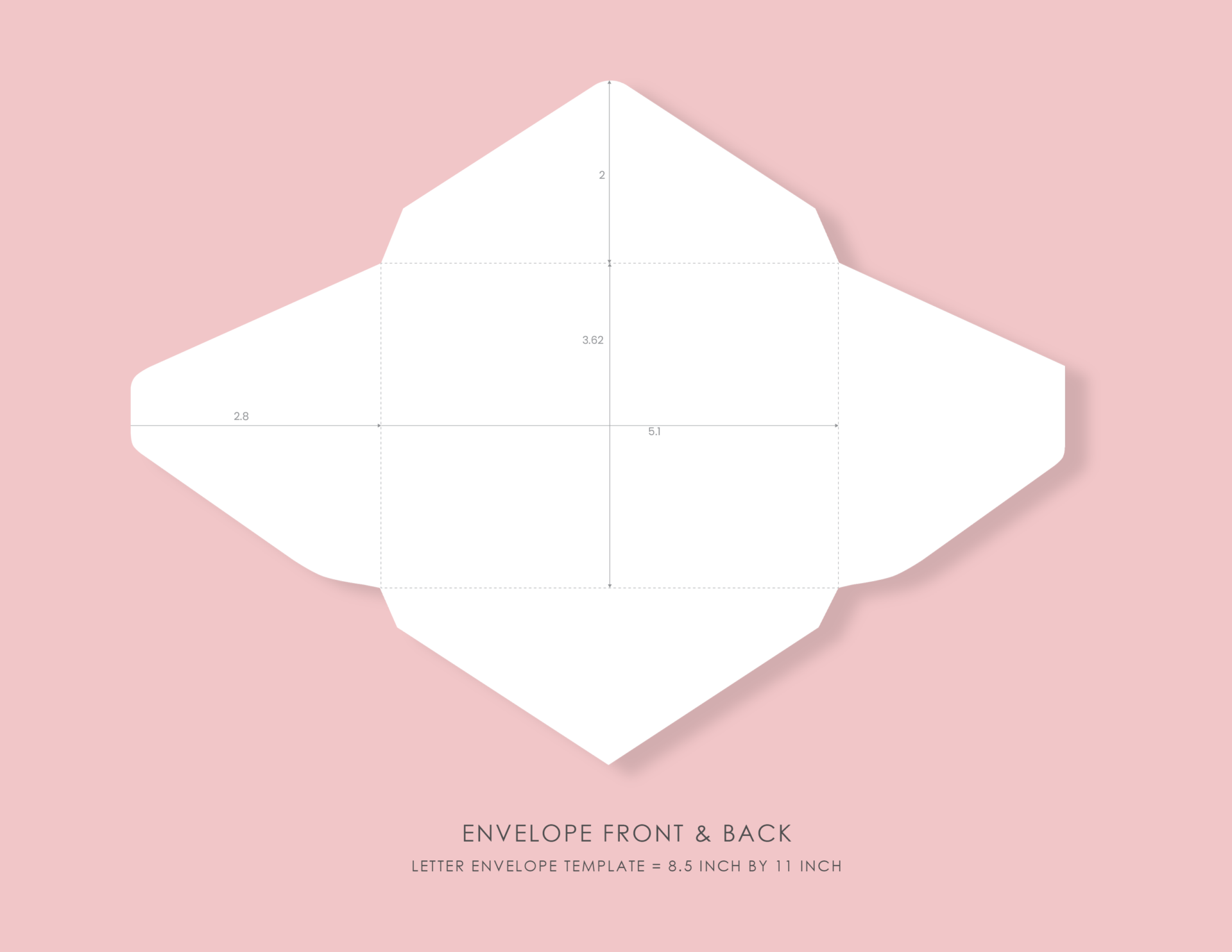 Free Mini Envelope Template (Word, Illustrator, GDocs) - WordLayouts