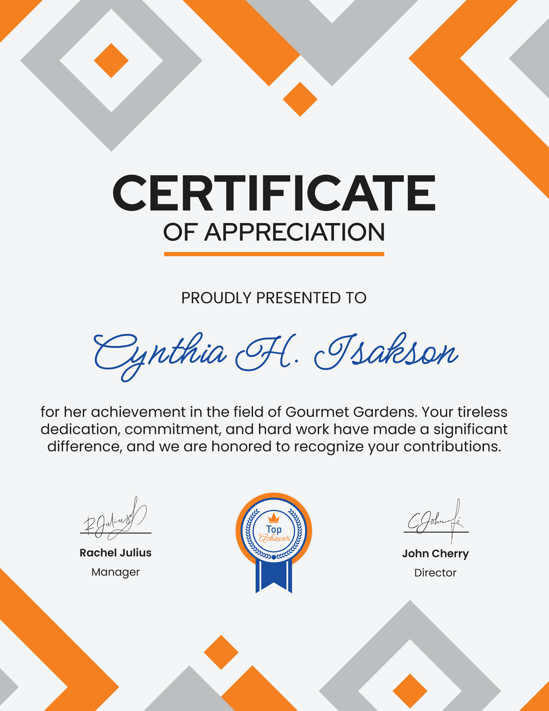 Image 7 for Microsoft Office Certificate Templates Free