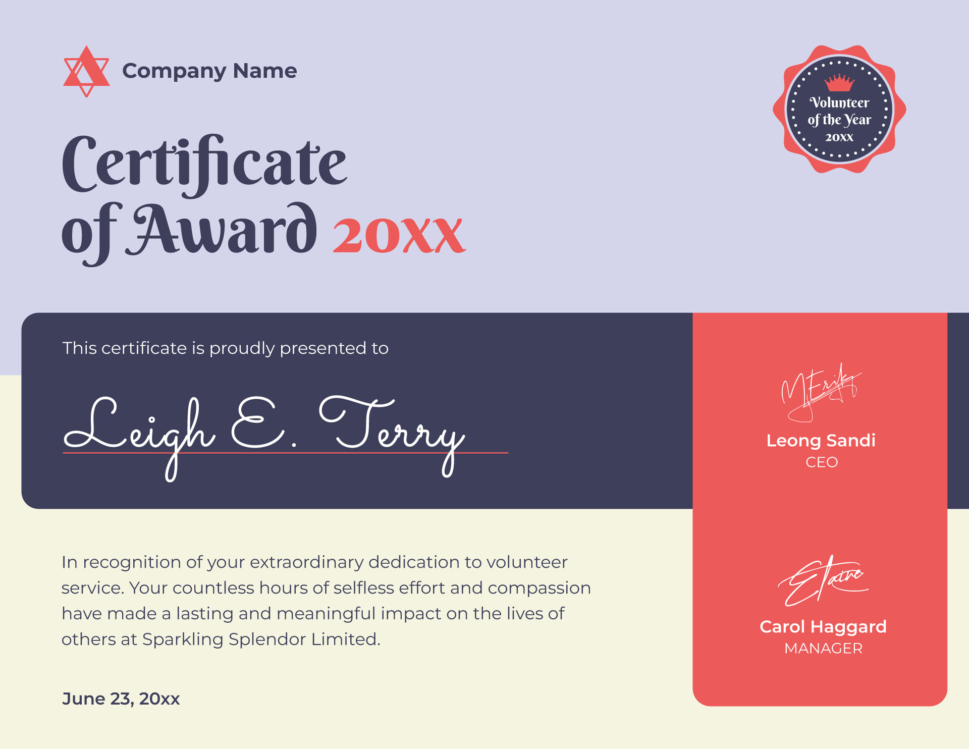 Volunteer Appreciation Award Template Landscape WordLayouts volunteer-appreciation-award-template-landscape-wordlayouts