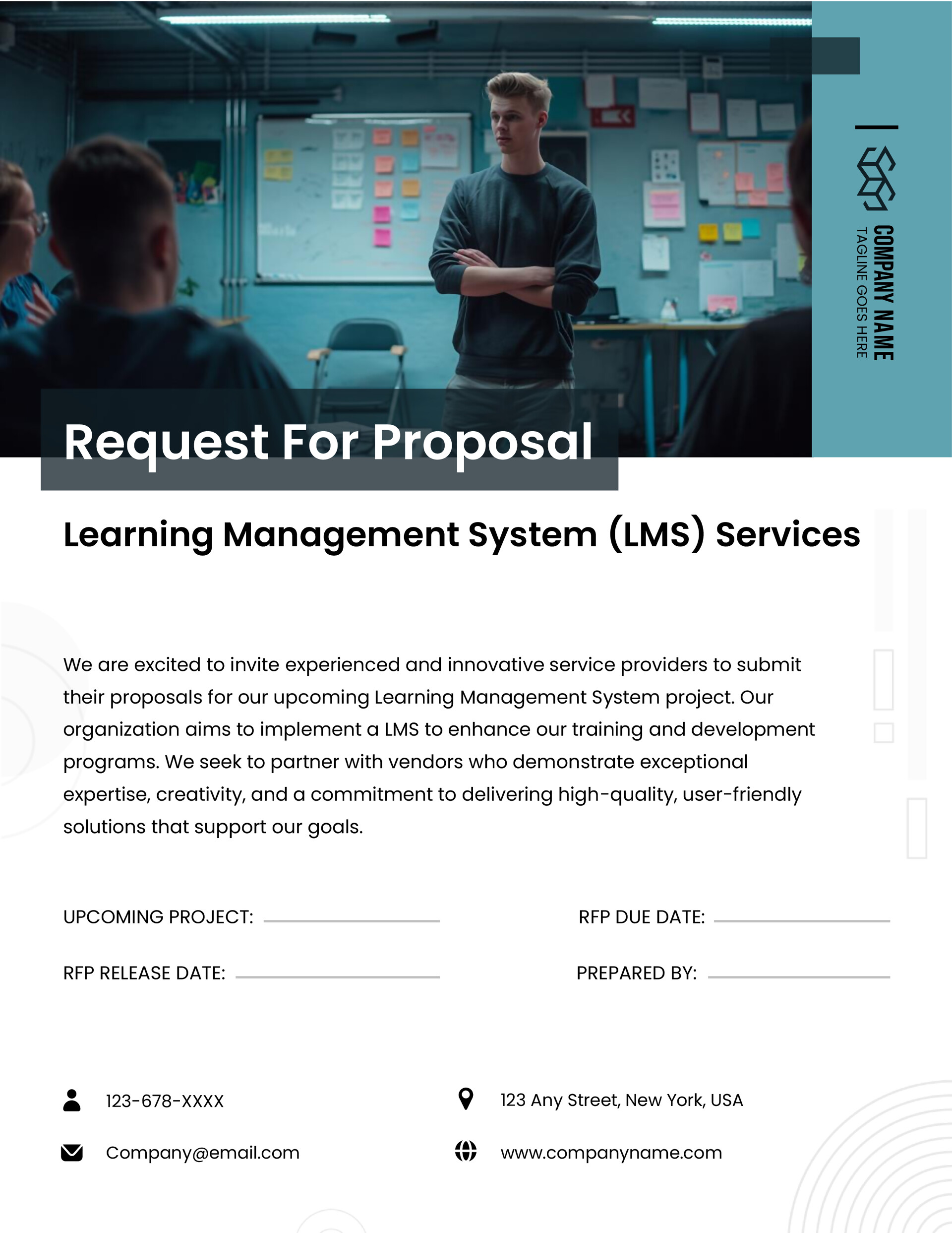 Free Business Proposal Template - WordLayouts