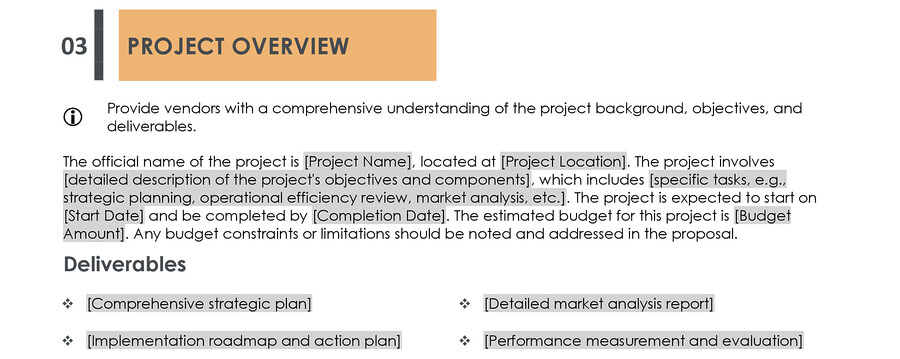 Best RFP Template for Consulting Services - WordLayouts