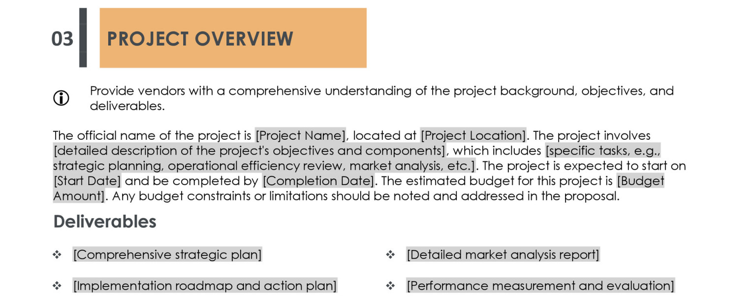 Best RFP Template for Consulting Services - WordLayouts