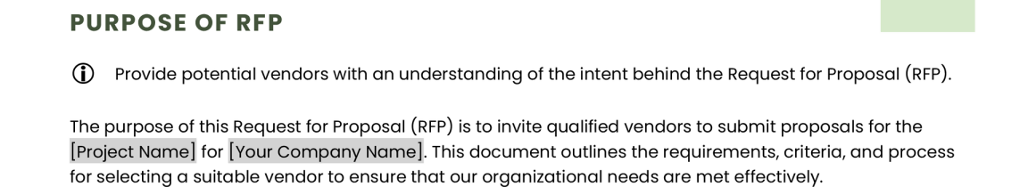 Best RFP Template for Software Development - WordLayouts