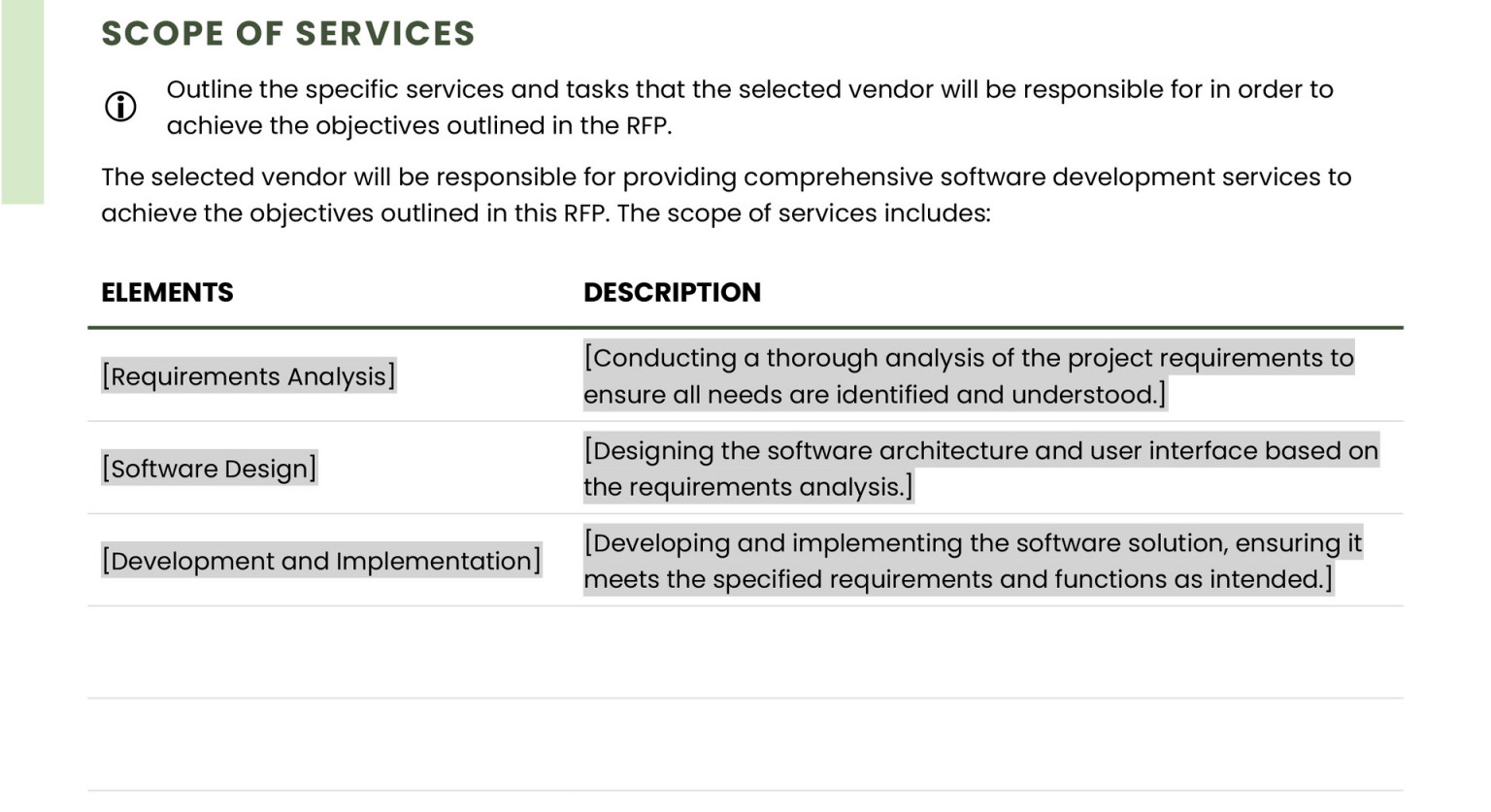 Best RFP Template for Software Development - WordLayouts