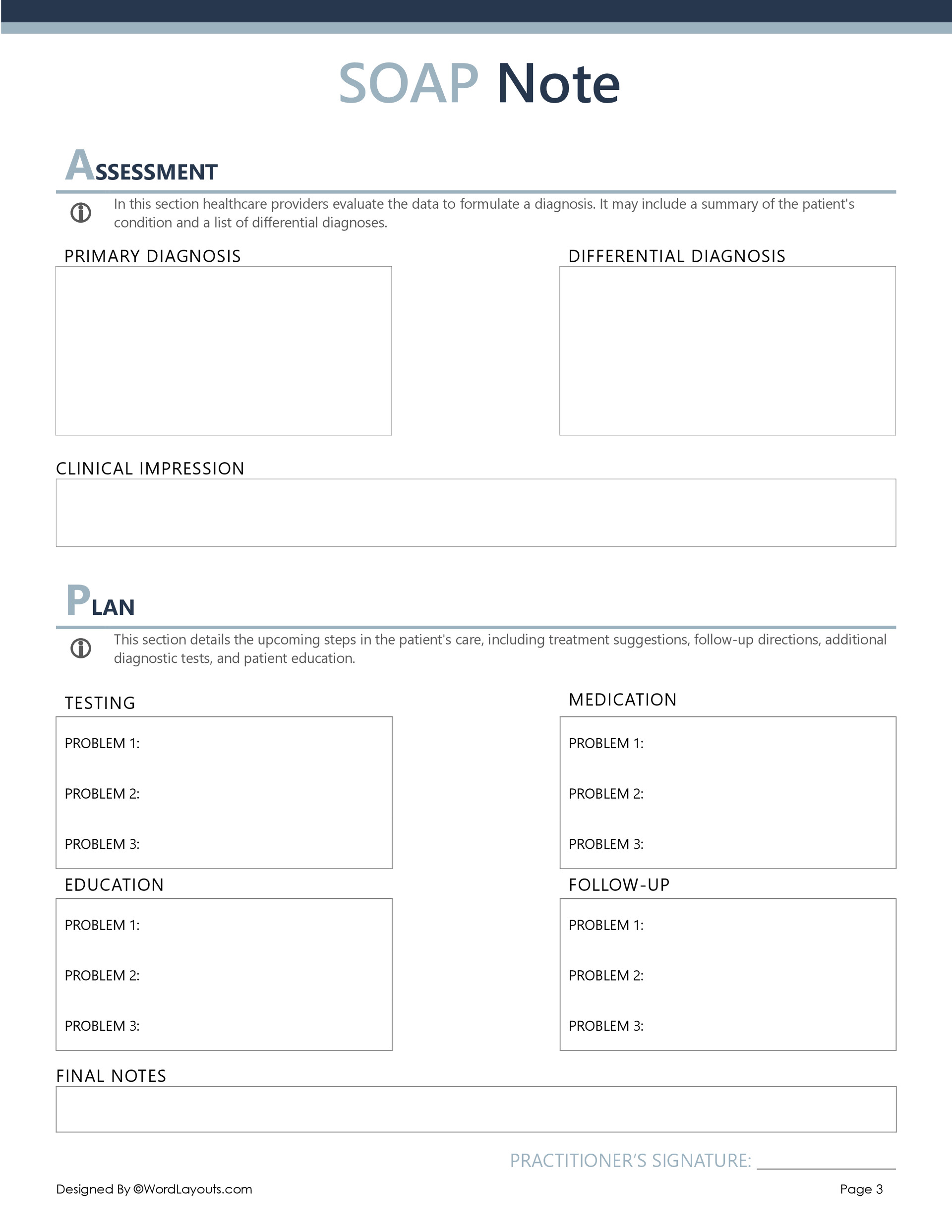 Clinical SOAP Note Template - Word, Google Docs clinical-soap-note-template-word-google-docs