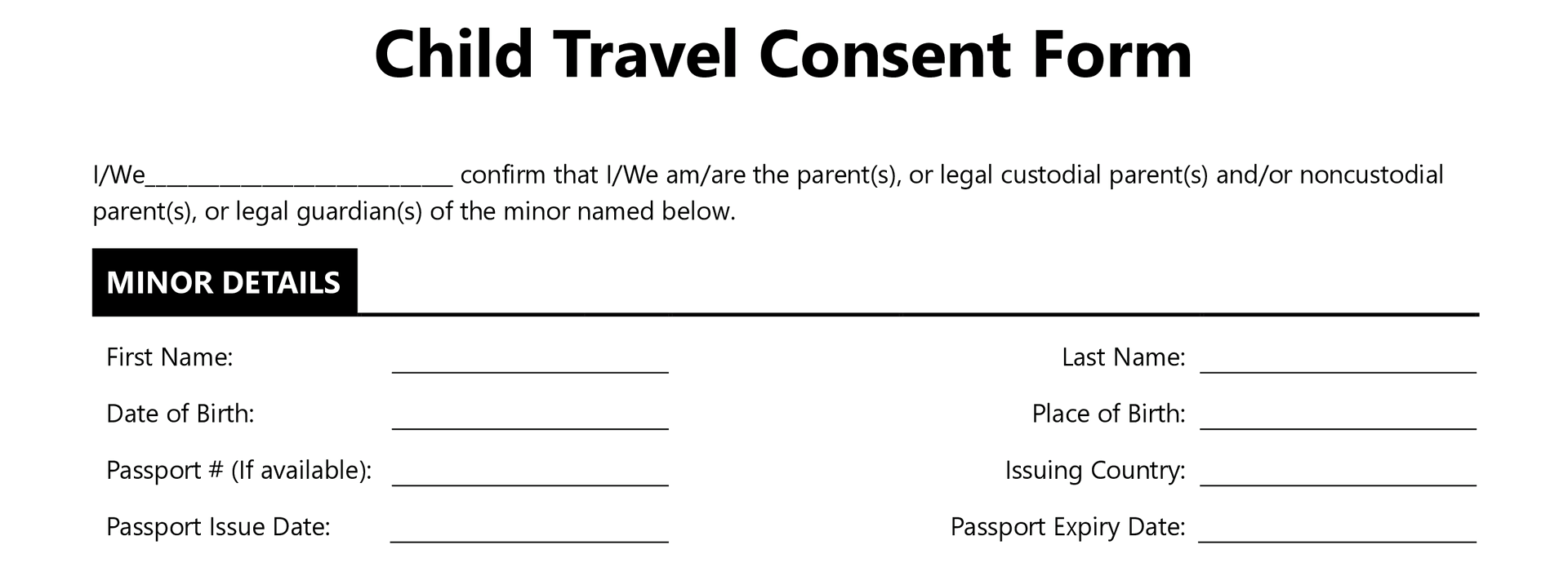 Child Travel Consent Form - PDF - GDocs - WordLayouts child-travel-consent-form-pdf-gdocs-wordlayouts