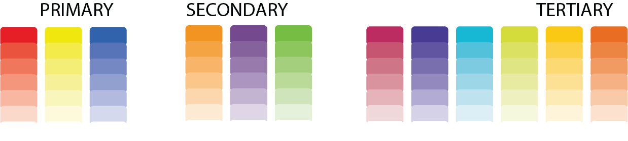 Monochrome Color Wheel Chart - PDF - WordLayouts