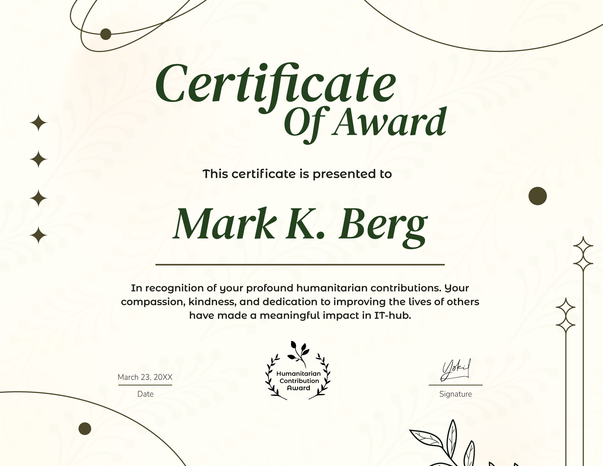 Universal Appreciation Certificate Template (Landscape) - WordLayouts universal-appreciation-certificate-template-landscape-wordlayouts