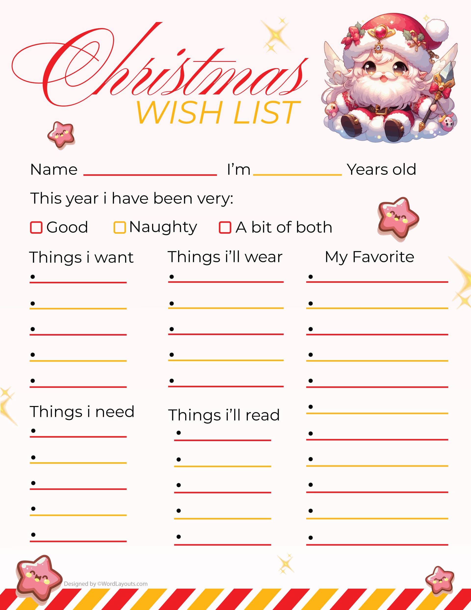 Free Printable Christmas Wish List - Christmas Wish List Template 05 11 86eqte5d9 