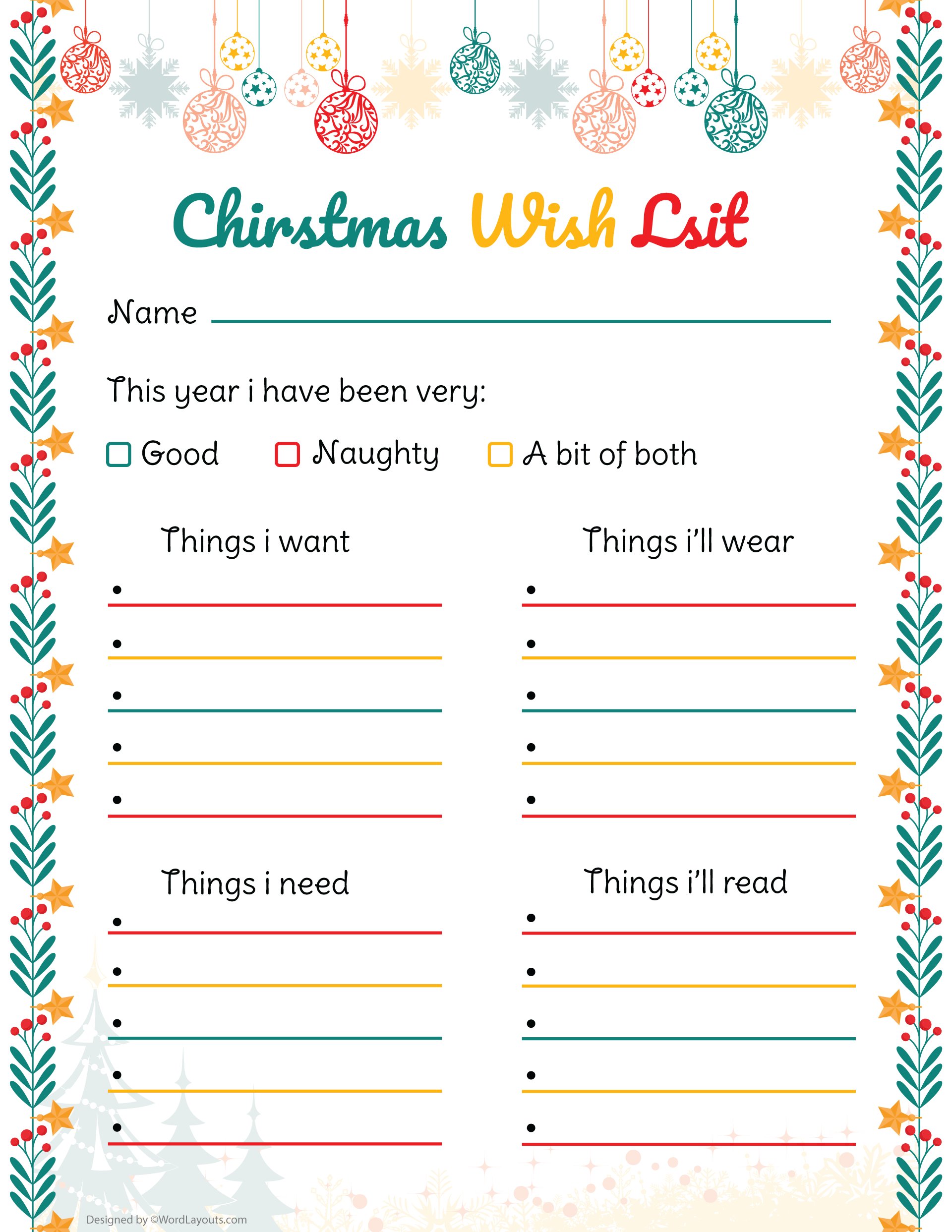 christmas wish list template 15 11 86eqte5v6 free printable christmas wish list templates
