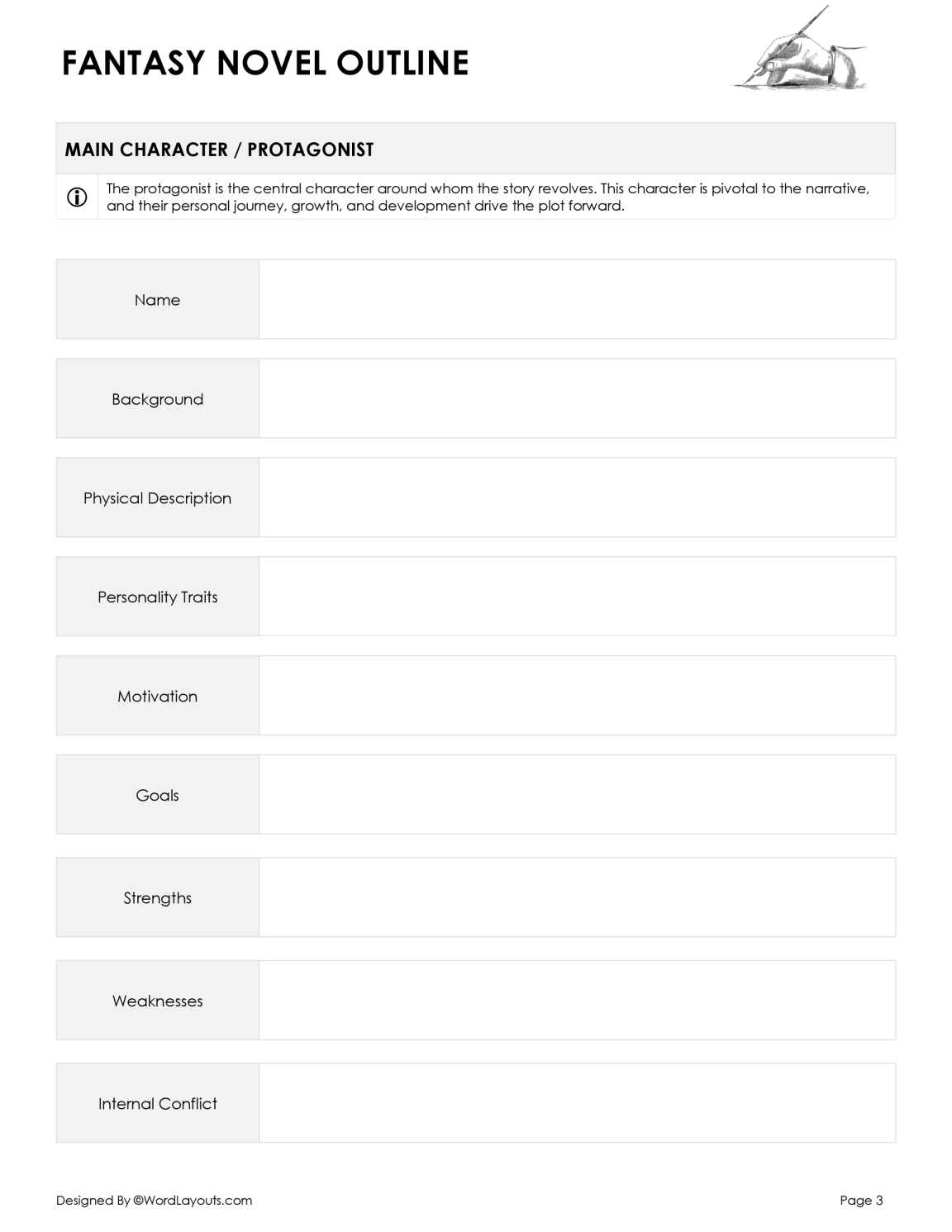 6 Genre Specific Templates to Outline Your Novel