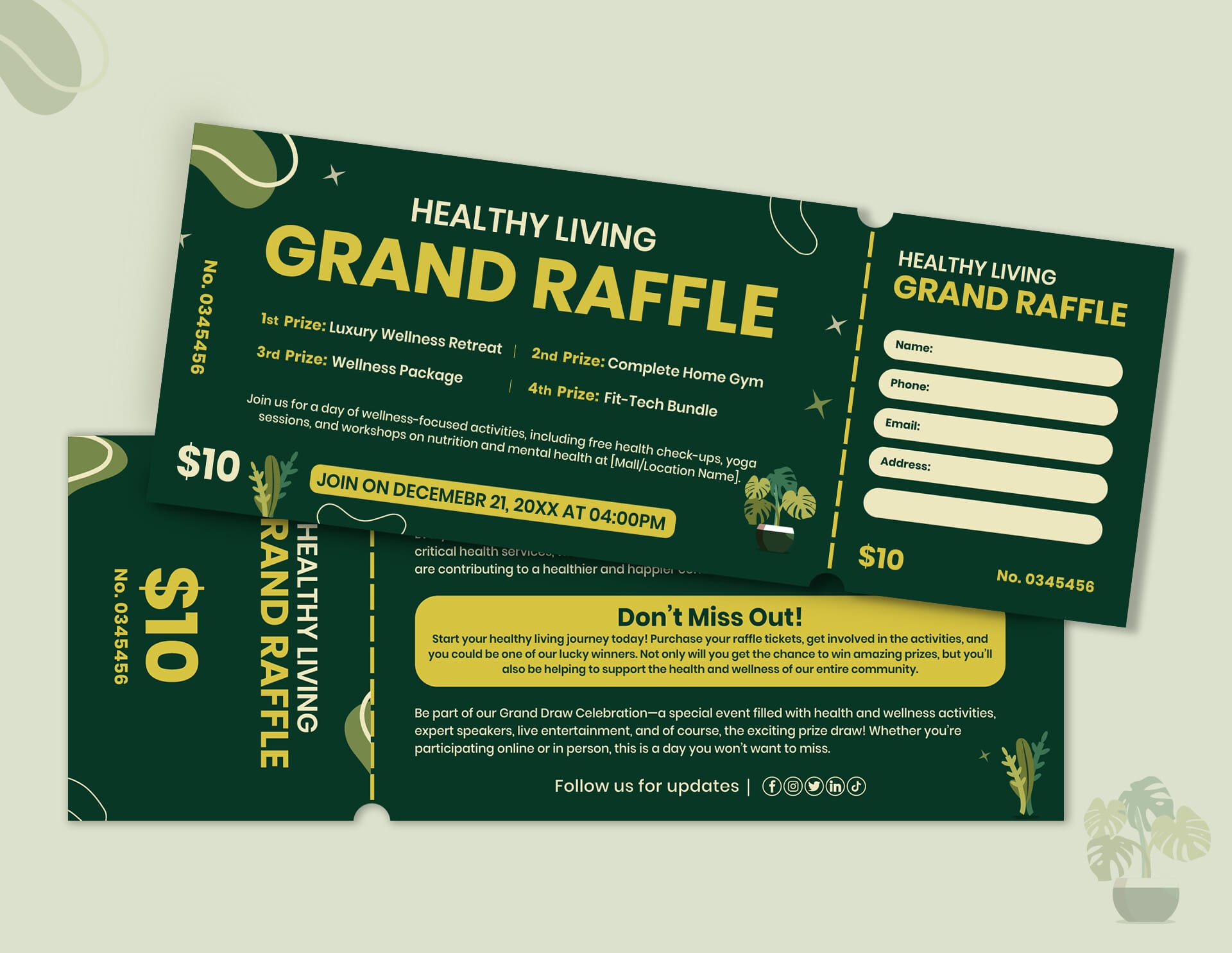 Nappy Jackpot Diaper Raffle Template WordLayouts