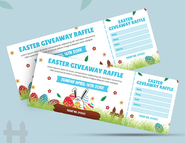 Ultimate Prize Raffle Template - WordLayouts