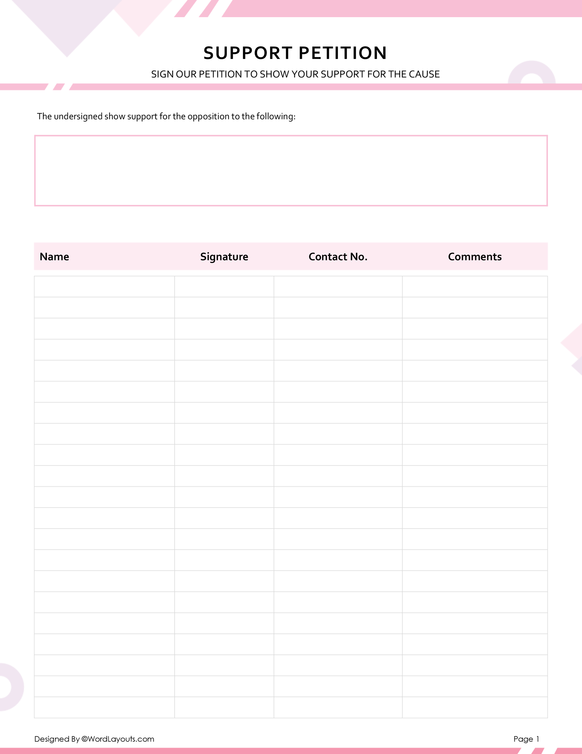 Free Legal Forms & Document Templates - WordLayouts free-legal-forms-document-templates-wordlayouts