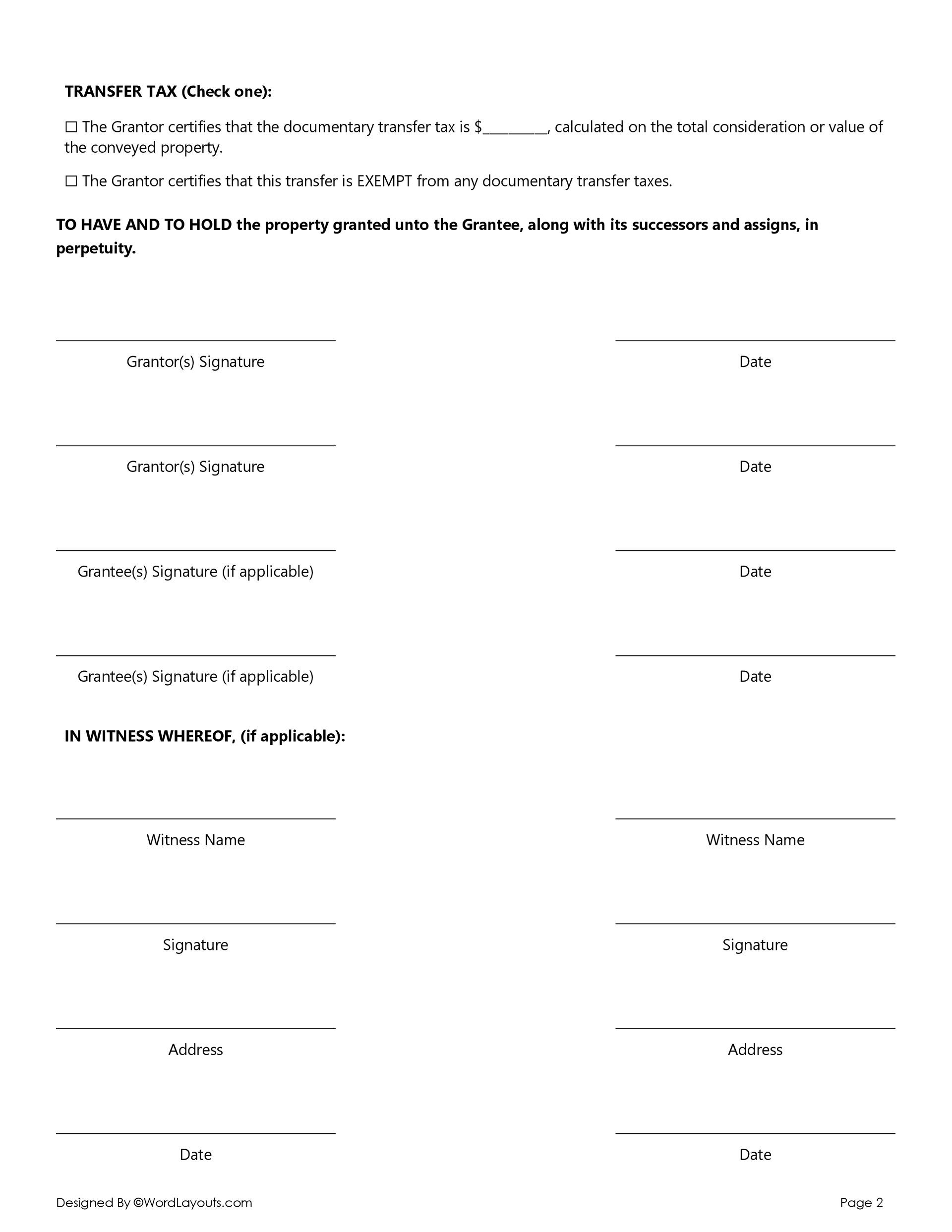 Free Quitclaim Deed Form - Word & Google Docs free-quitclaim-deed-form-word-google-docs