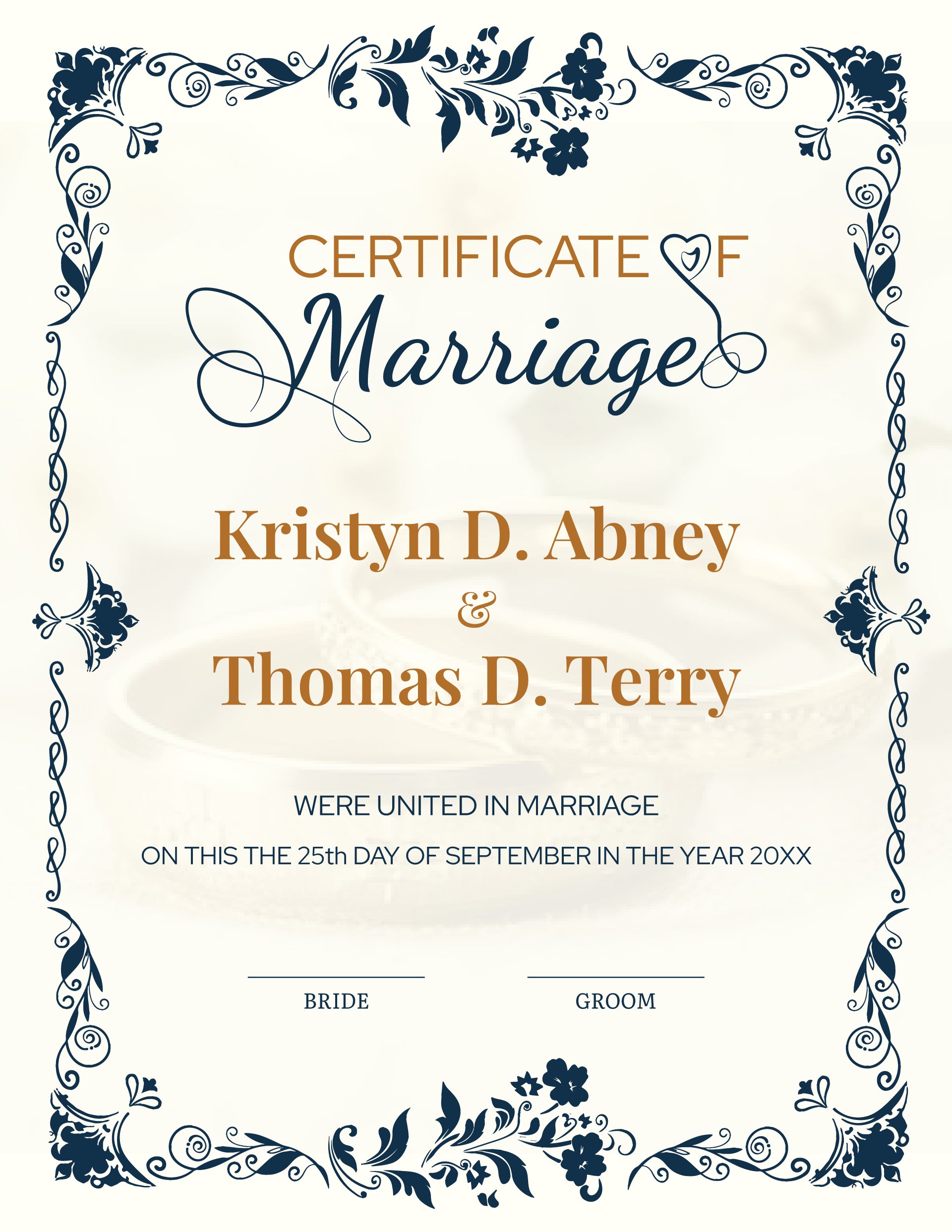Free Marriage Certificate Templates (Edit & Printable) free-marriage-certificate-templates-edit-printable
