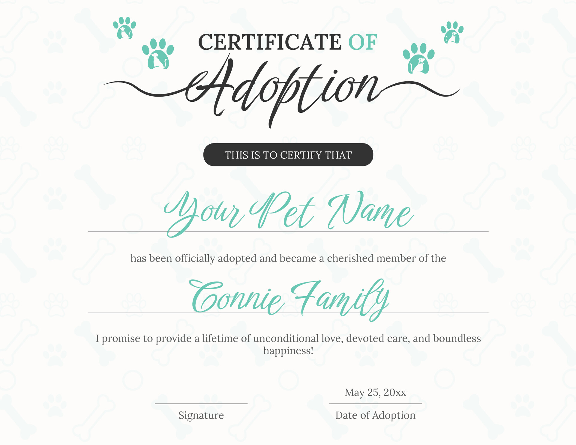 free-adoption-certificate-templates-by-wordlayouts for Pet Adoption Certificate Free Printable Pdf Free Adoption Certificate Templates by WordLayouts for Pet Adoption Certificate Free Printable Pdf