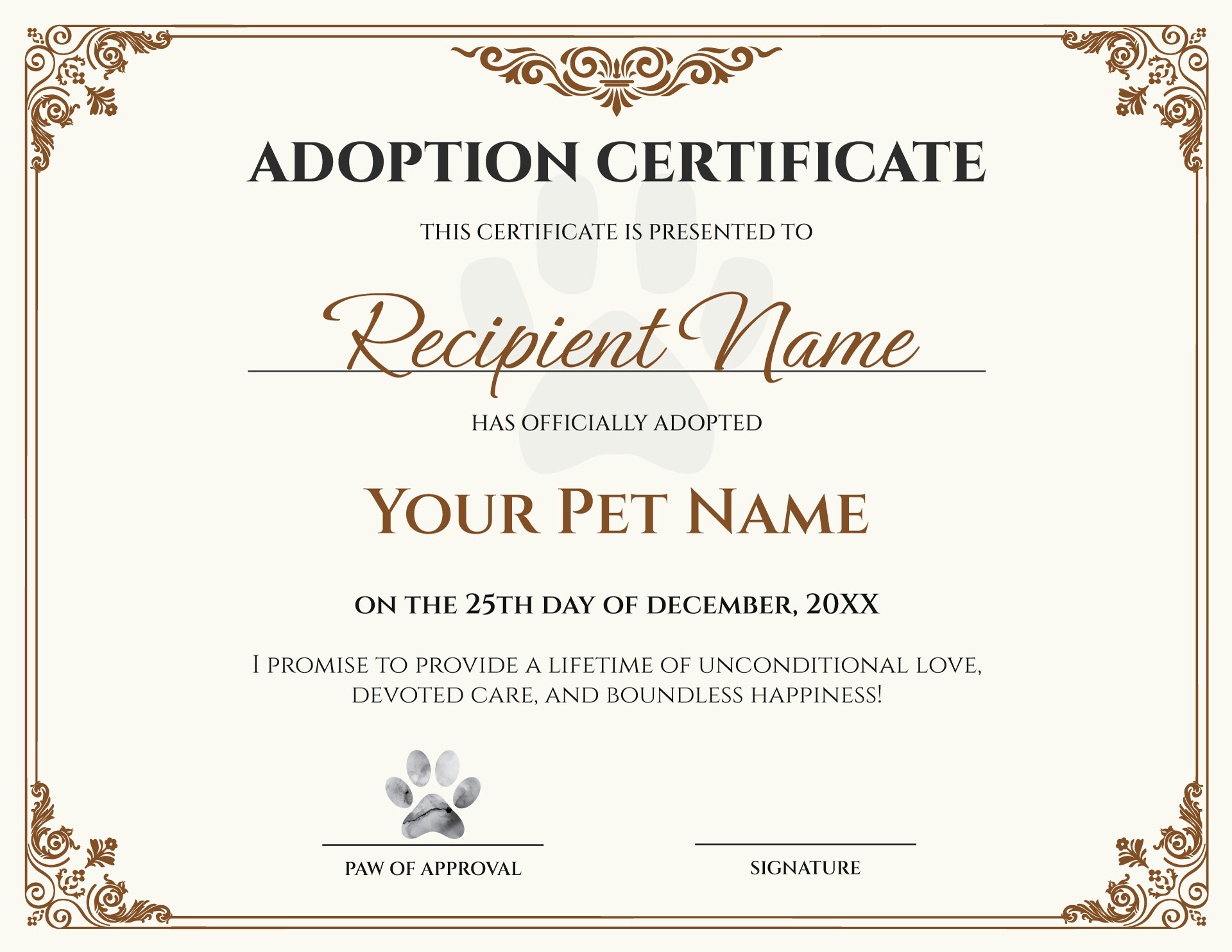 Free Adoption Certificate Templates by WordLayouts free-adoption-certificate-templates-by-wordlayouts